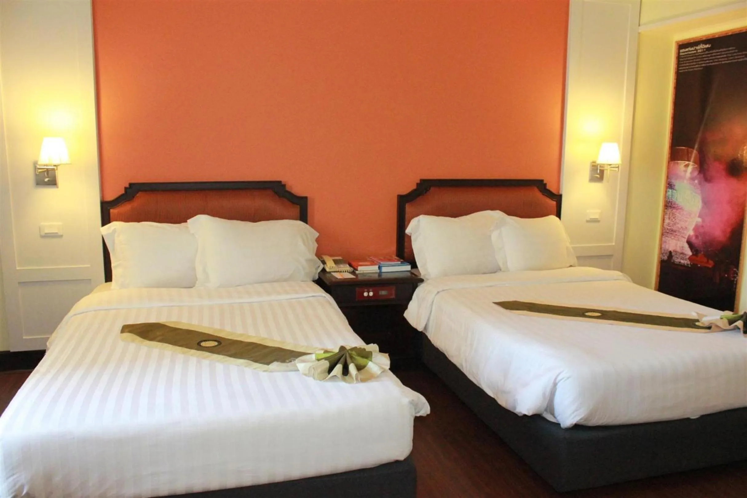 Photo of the whole room, Bed in Charoen Thani Hotel, Khon Kaen