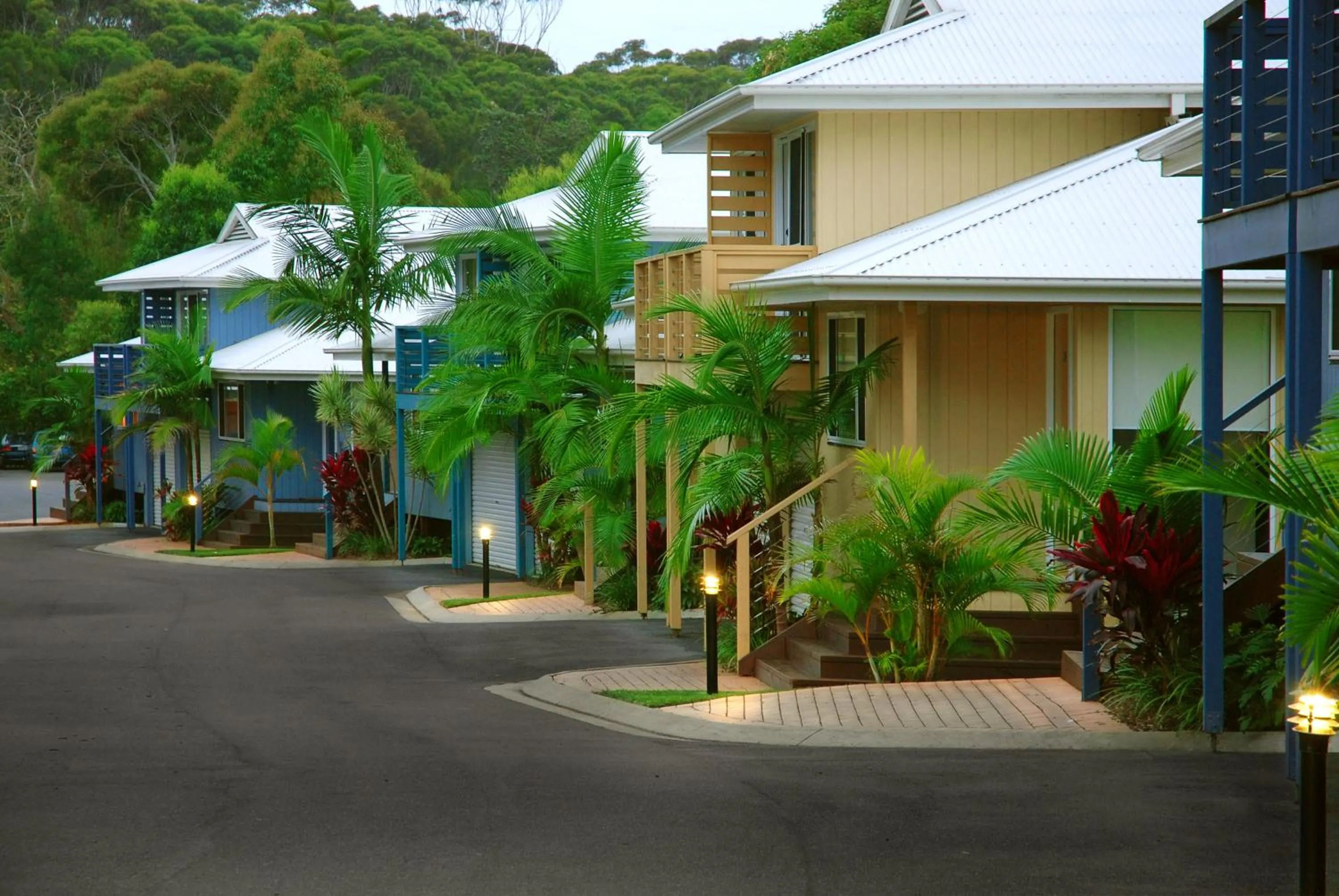 Facade/entrance in Flynns on Surf Beach Villas