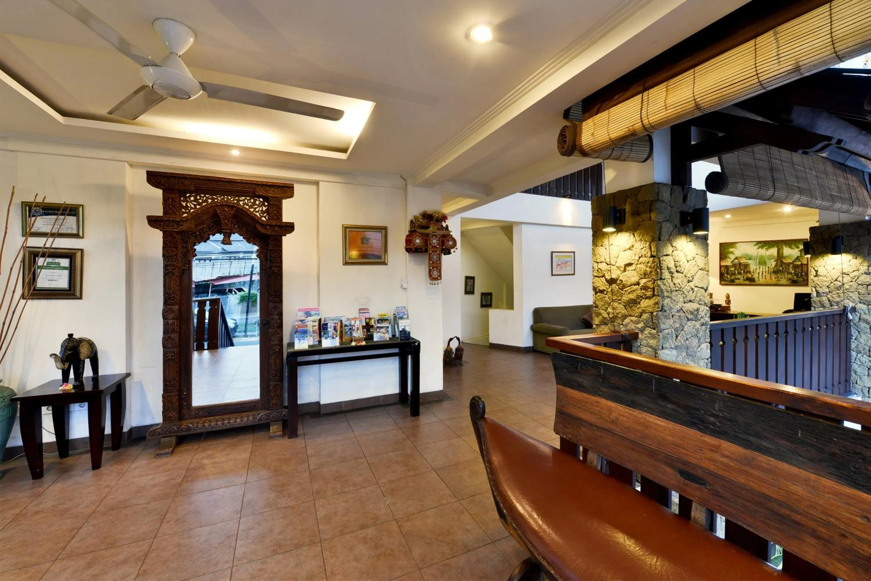 Lobby or reception in The Khayangan Dreams Villa, Seminyak