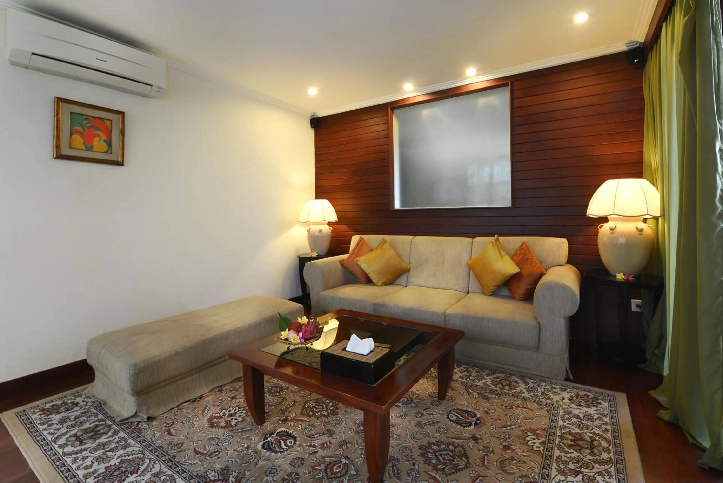 Living room in The Khayangan Dreams Villa, Seminyak