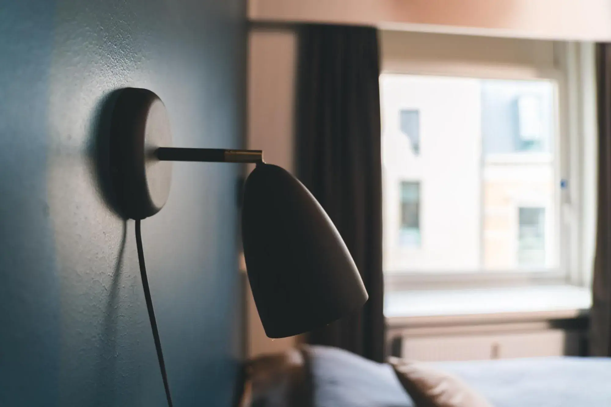 Decorative detail, Bed in Danhostel Aarhus City Decorative detail, Bed in Danhostel Aarhus City