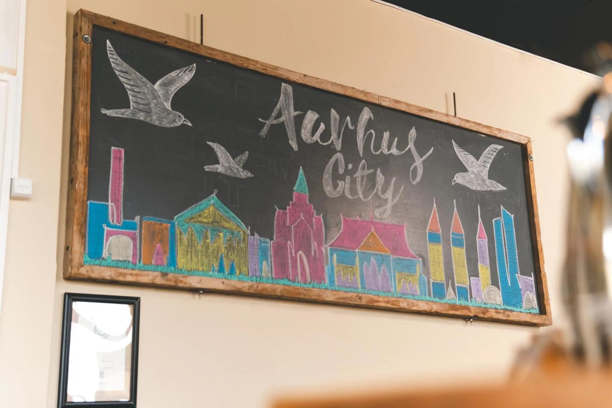 Communal lounge/ TV room in Danhostel Aarhus City