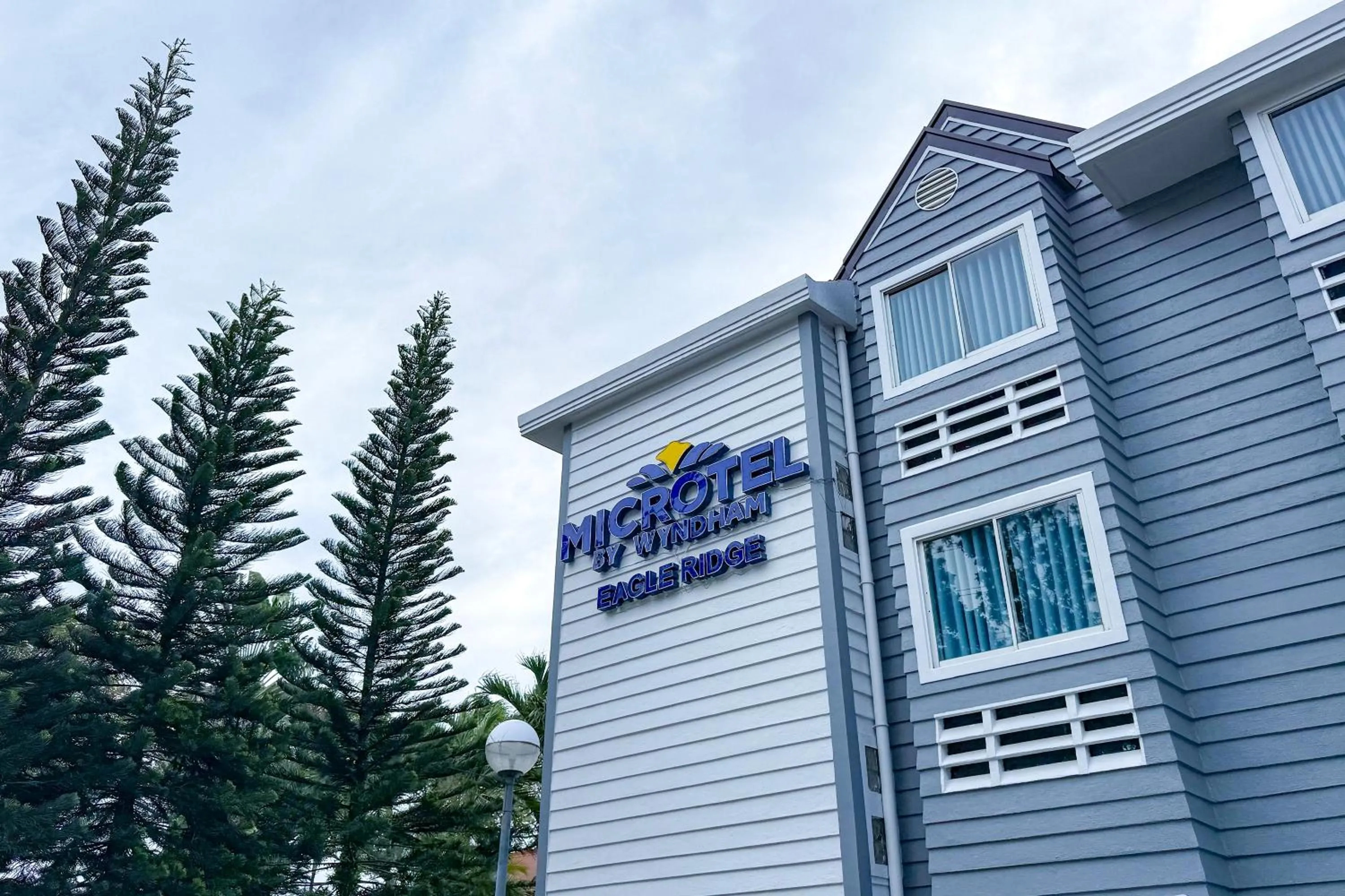 Property building in Microtel by Wyndham Eagle Ridge