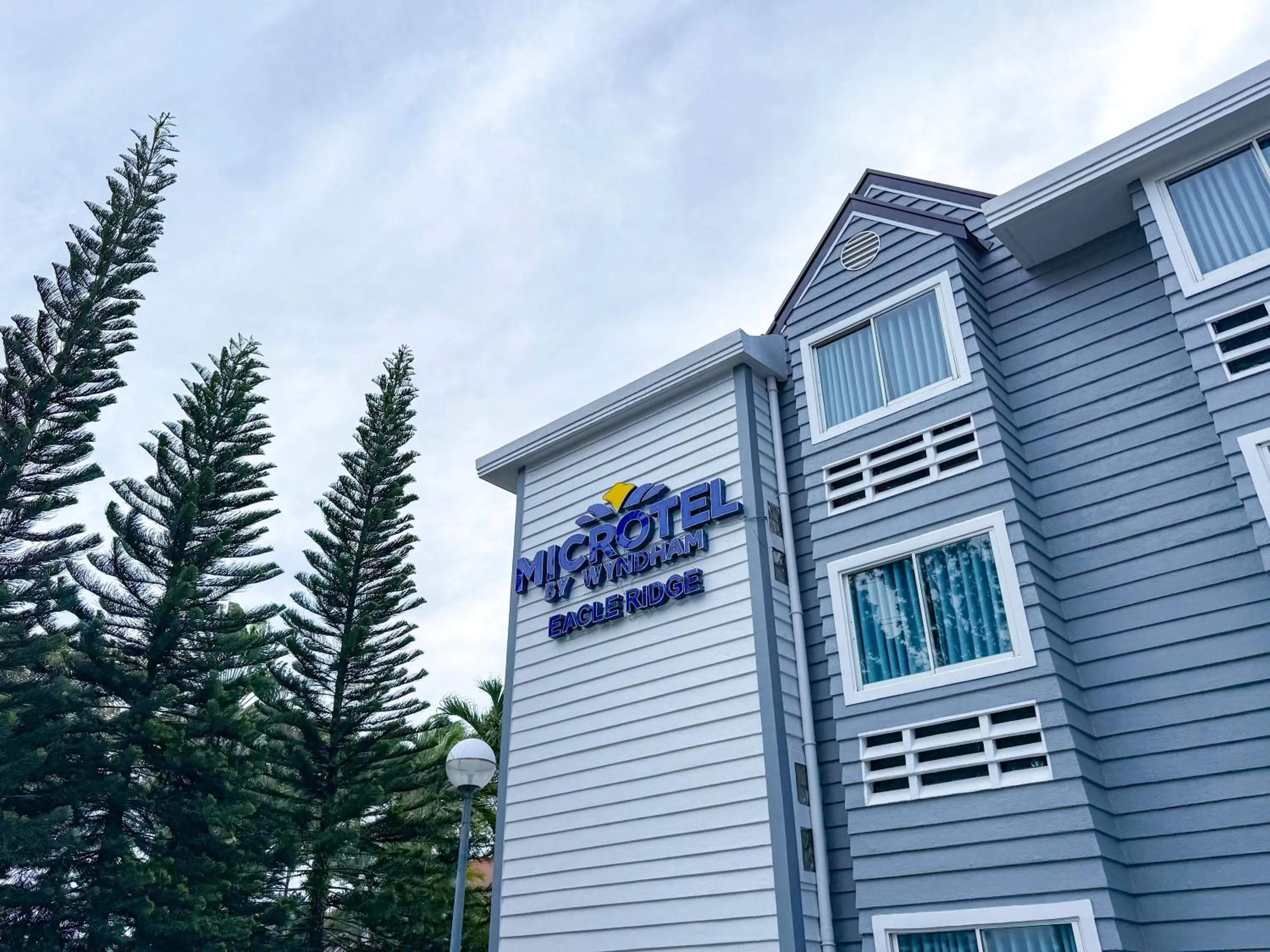 Property building in Microtel by Wyndham Eagle Ridge