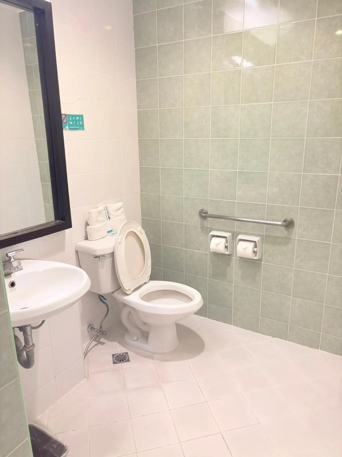 Bathroom in Microtel by Wyndham Eagle Ridge