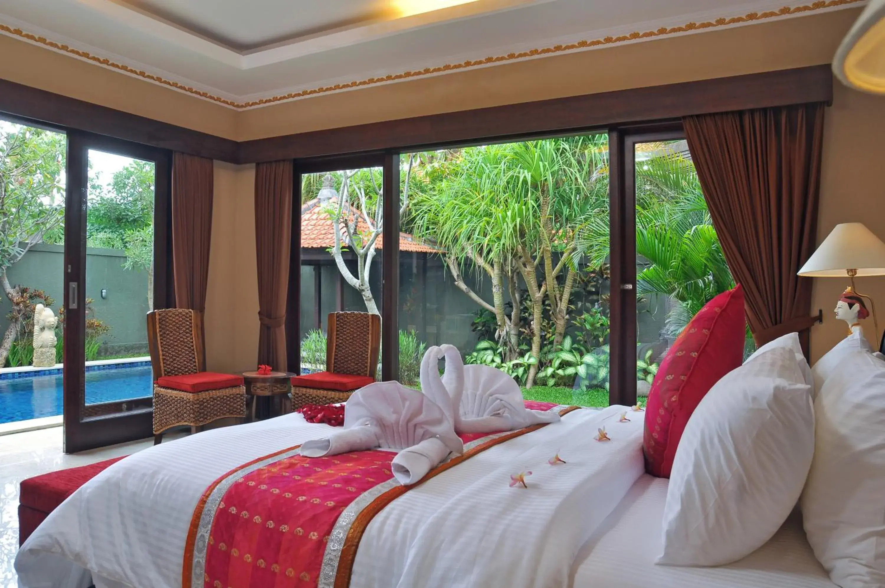 Bedroom, Bed in Bali Aroma Exclusive Villas Bedroom, Bed in Bali Aroma Exclusive Villas