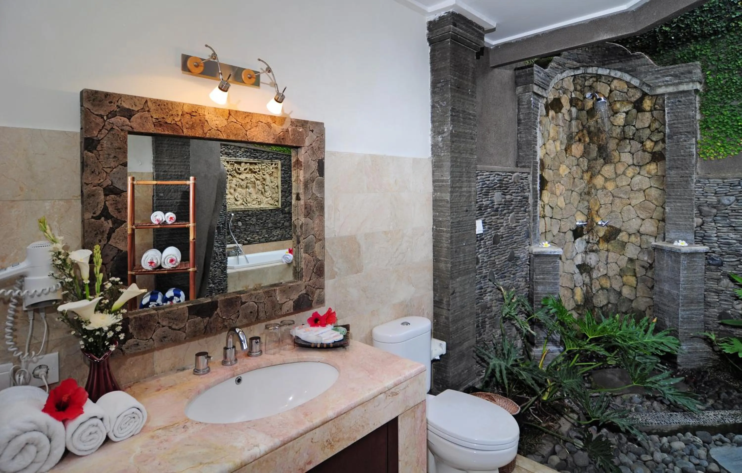 Bathroom in Bali Aroma Exclusive Villas