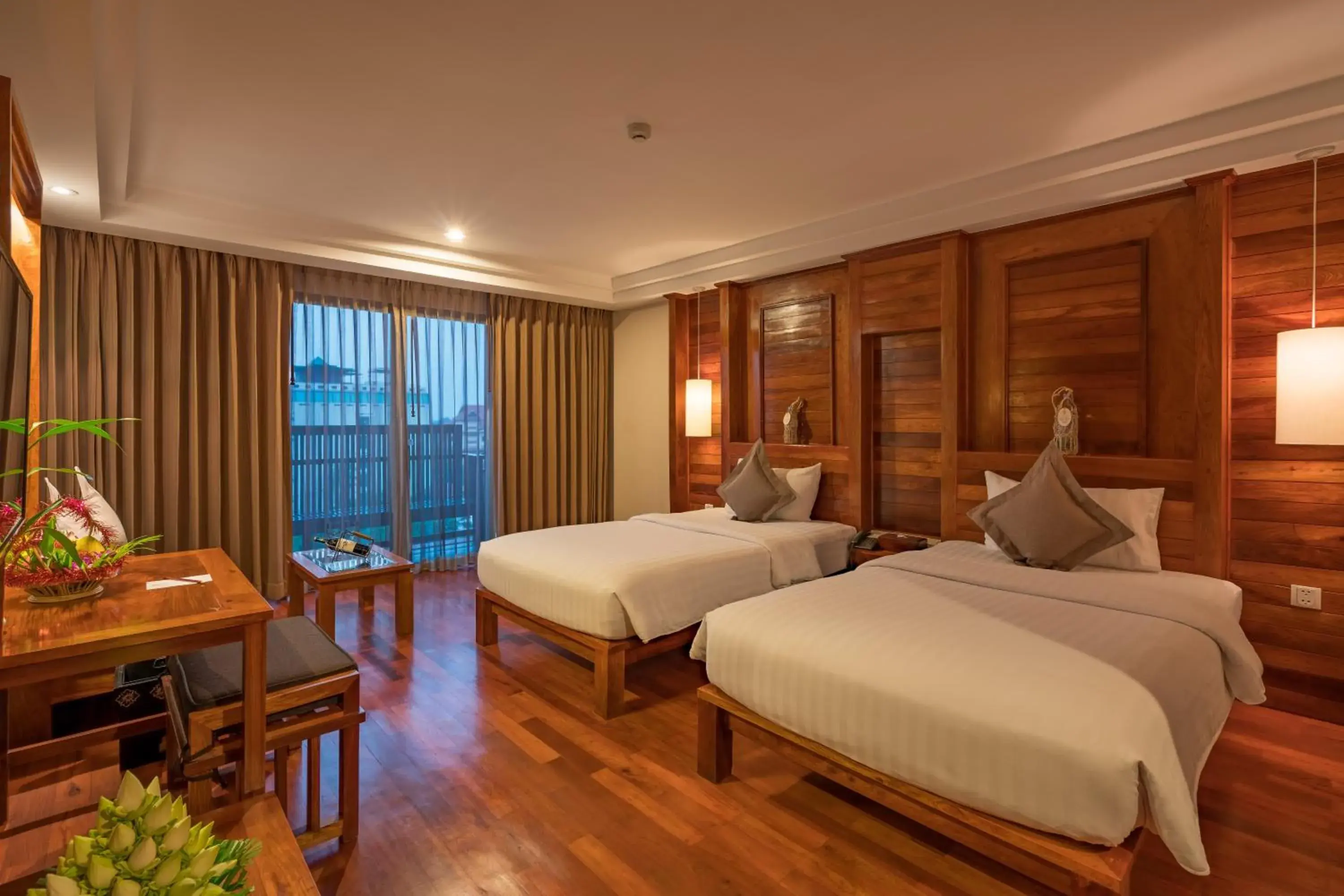 Bedroom, Bed in Angkor Miracle Resort & Spa Bedroom, Bed in Angkor Miracle Resort & Spa