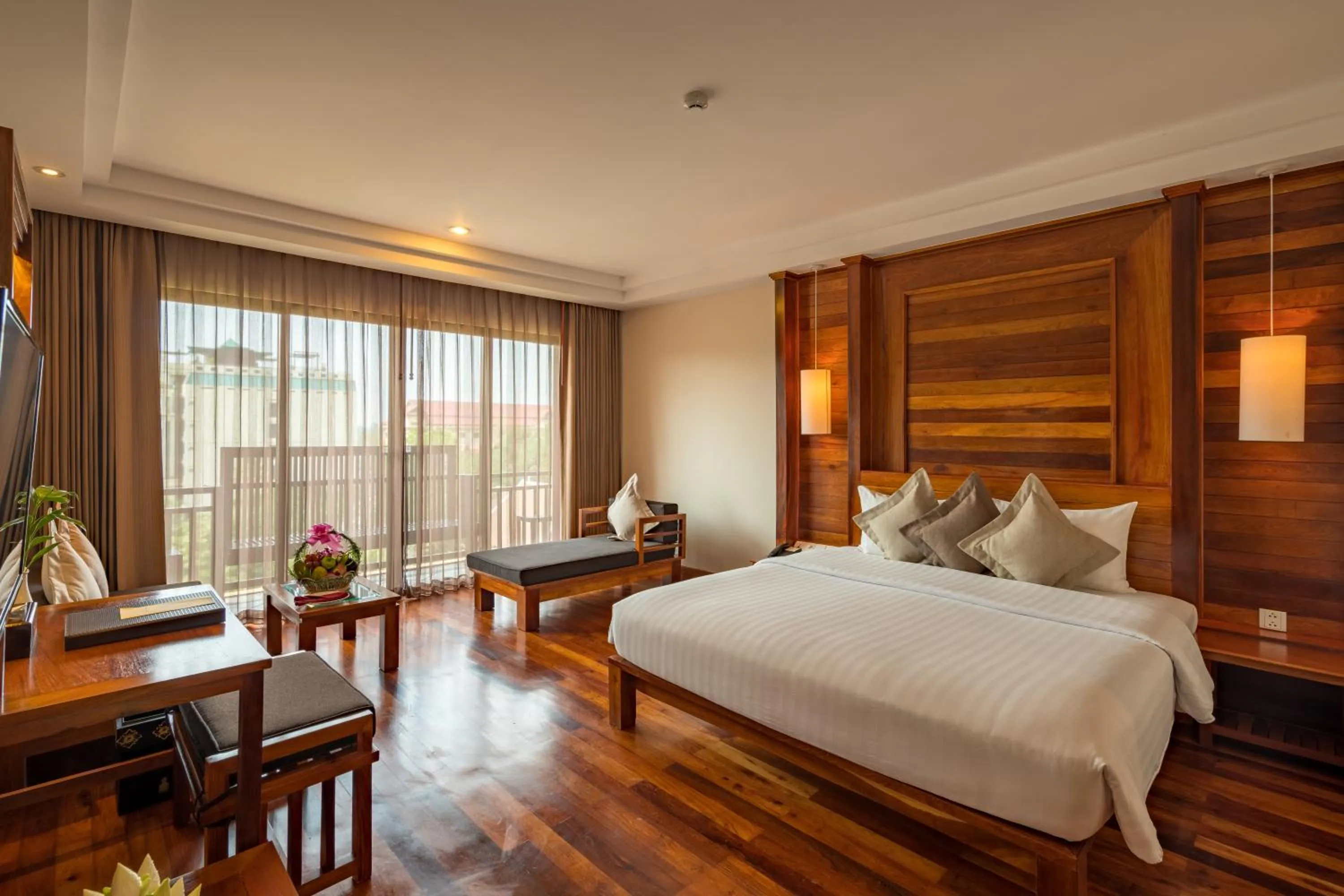 Bedroom, Bed in Angkor Miracle Resort & Spa