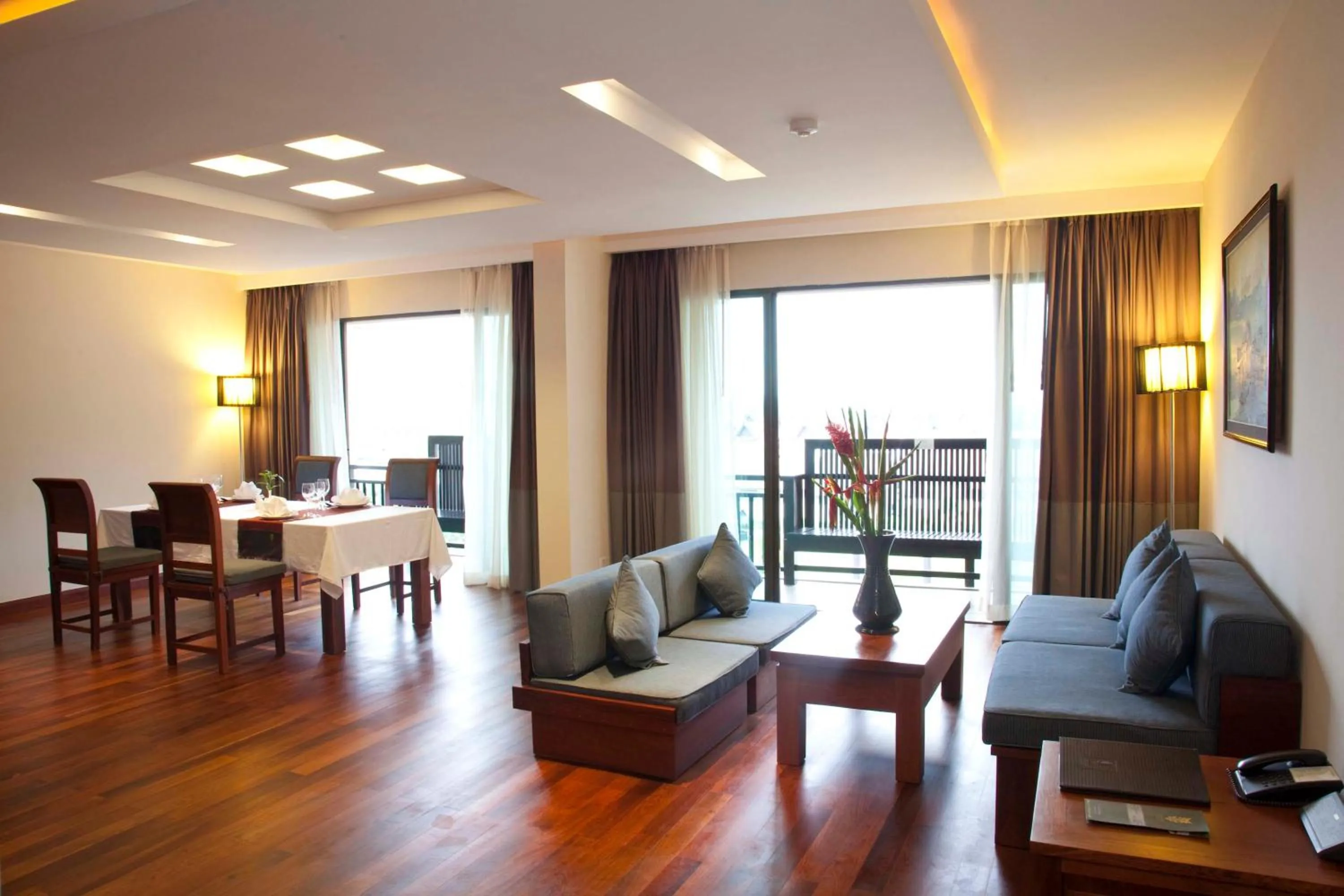 Seating area in Angkor Miracle Resort & Spa