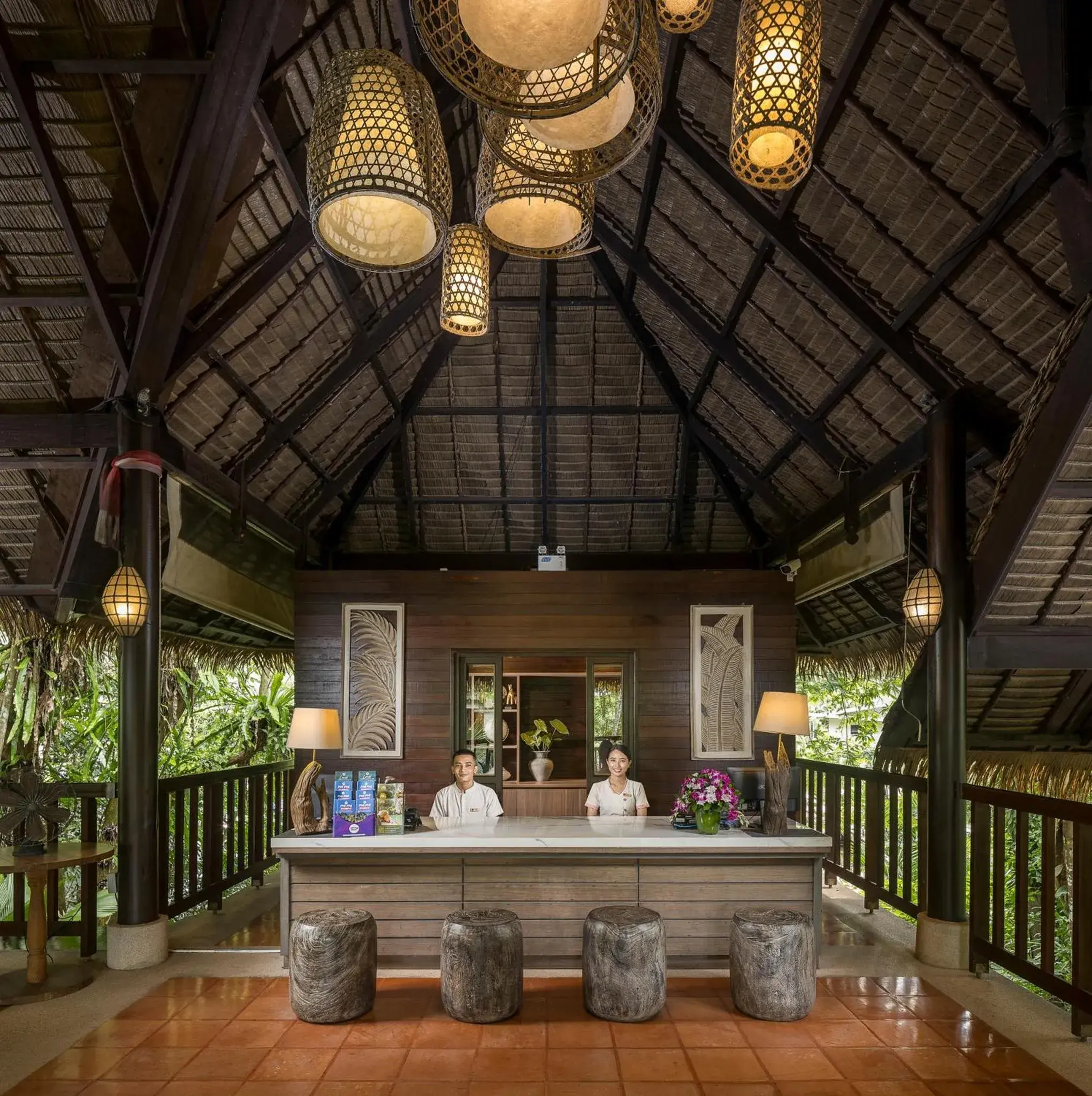 Lobby or reception in Khaolak Paradise Resort Lobby or reception in Khaolak Paradise Resort