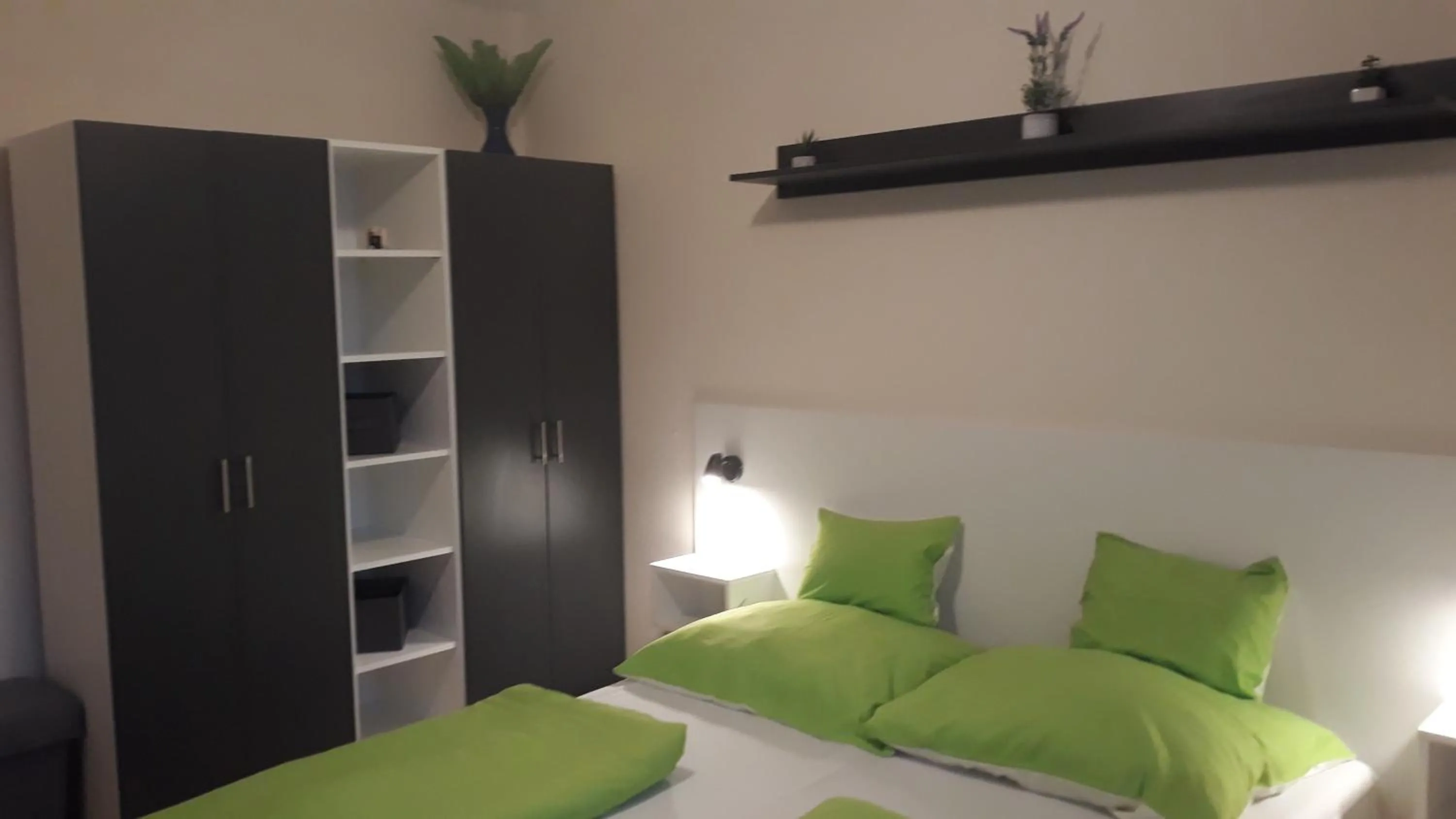 Bedroom, Bed in Szalóky Apartmanház
