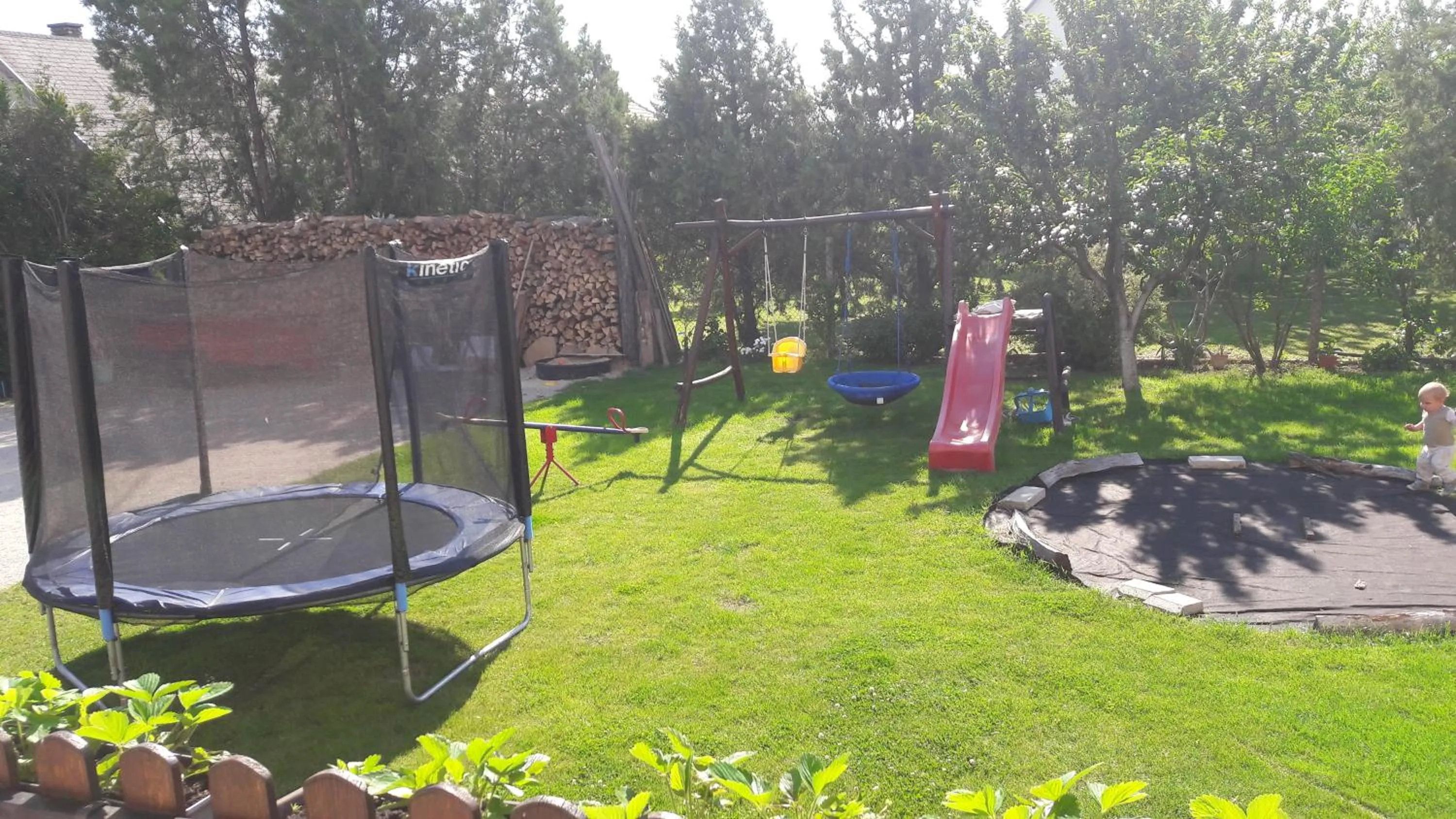 Garden in Szalóky Apartmanház
