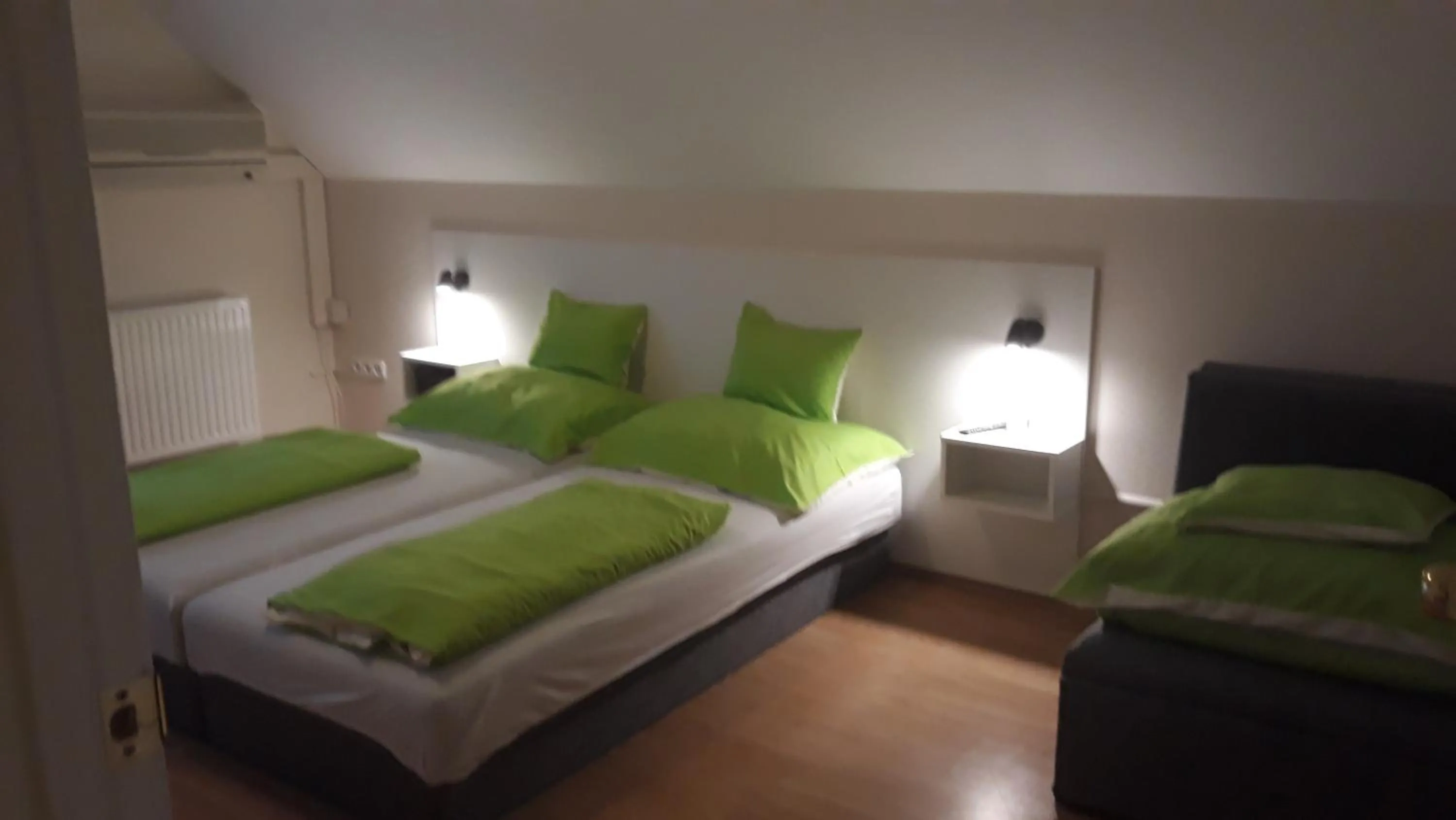 Bedroom, Bed in Szalóky Apartmanház