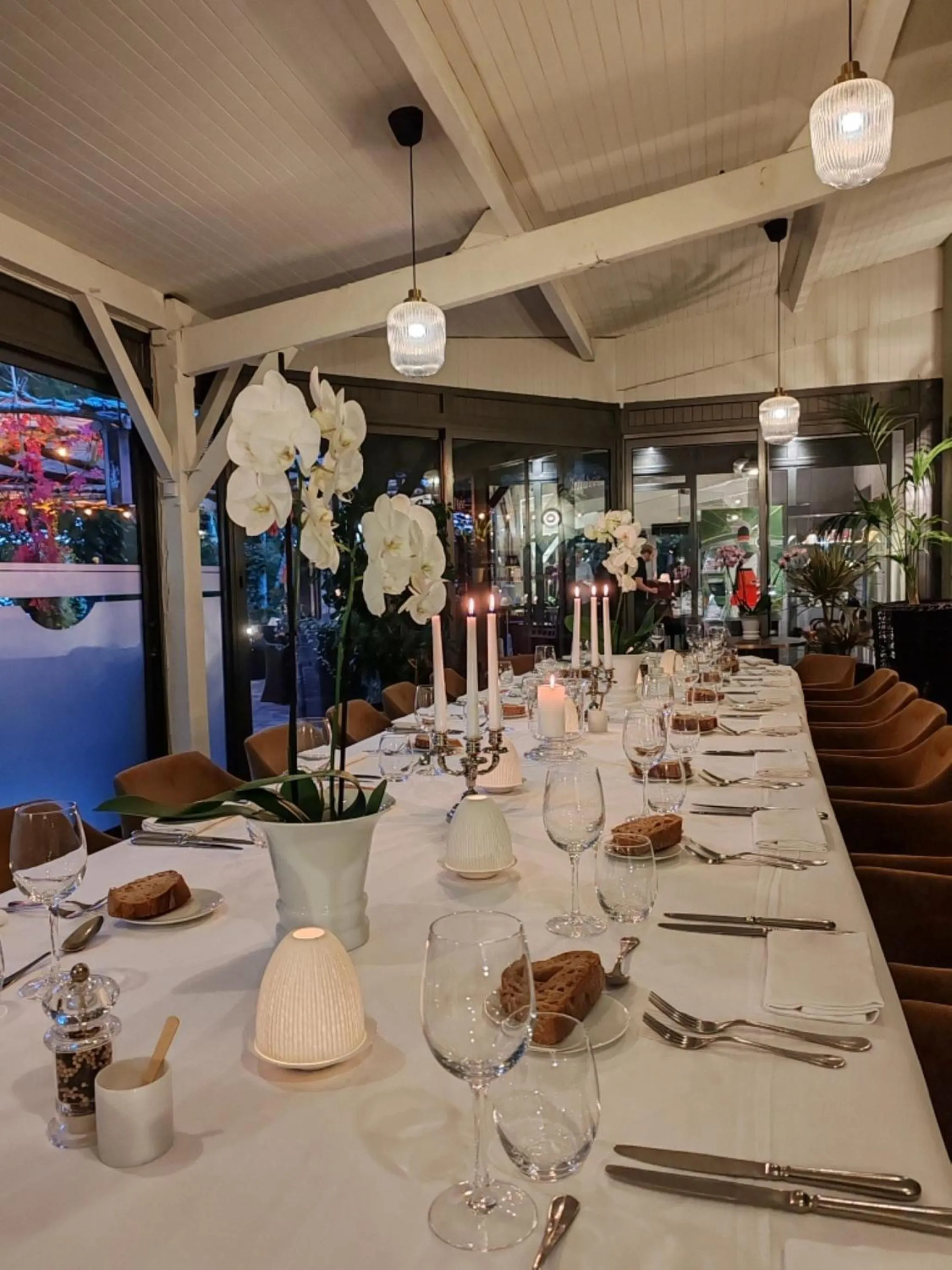 Dinner in Logis Hotel - Restaurant Le Relais de Comodoliac