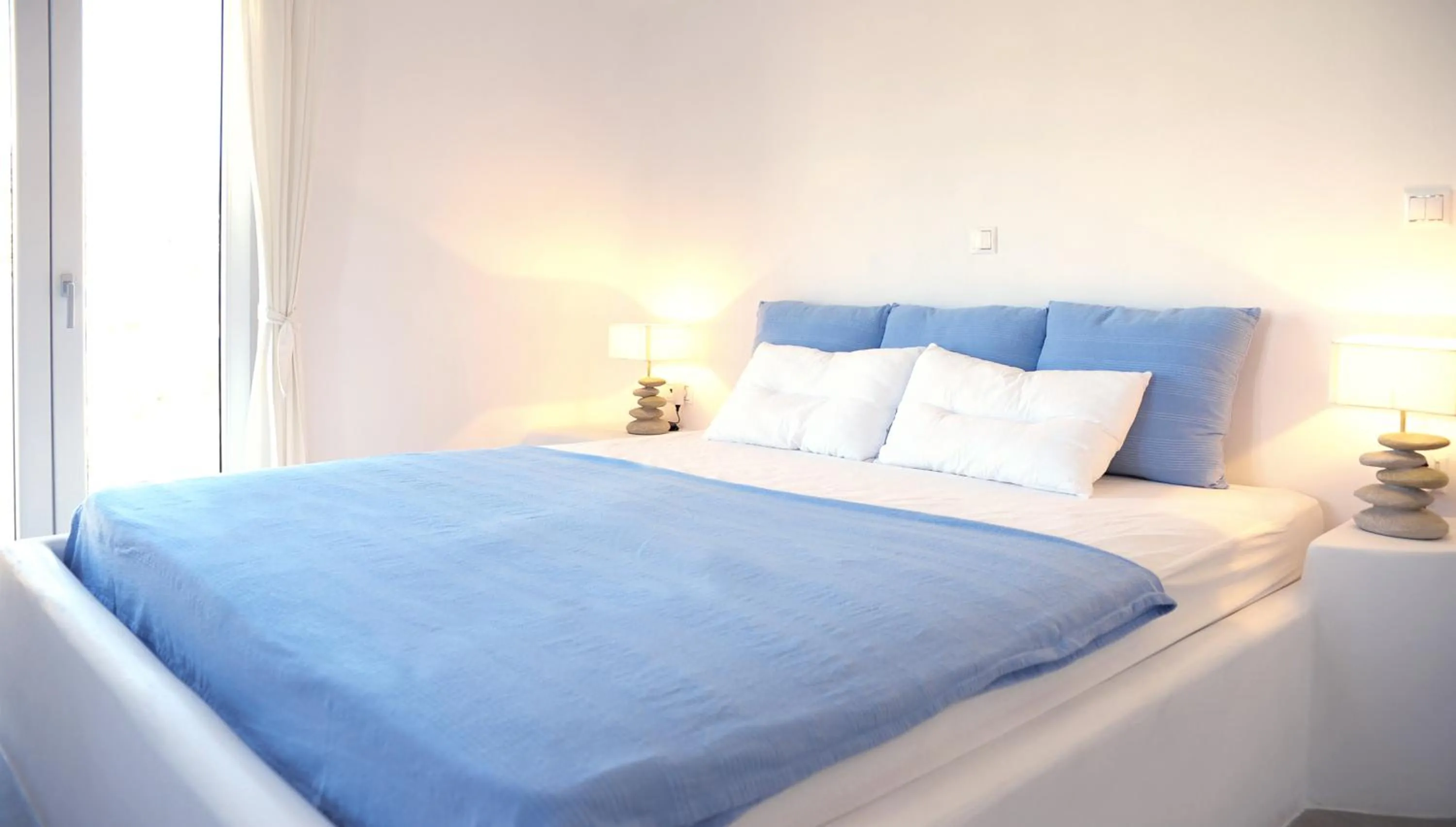 Bed in Evriali Beachfront