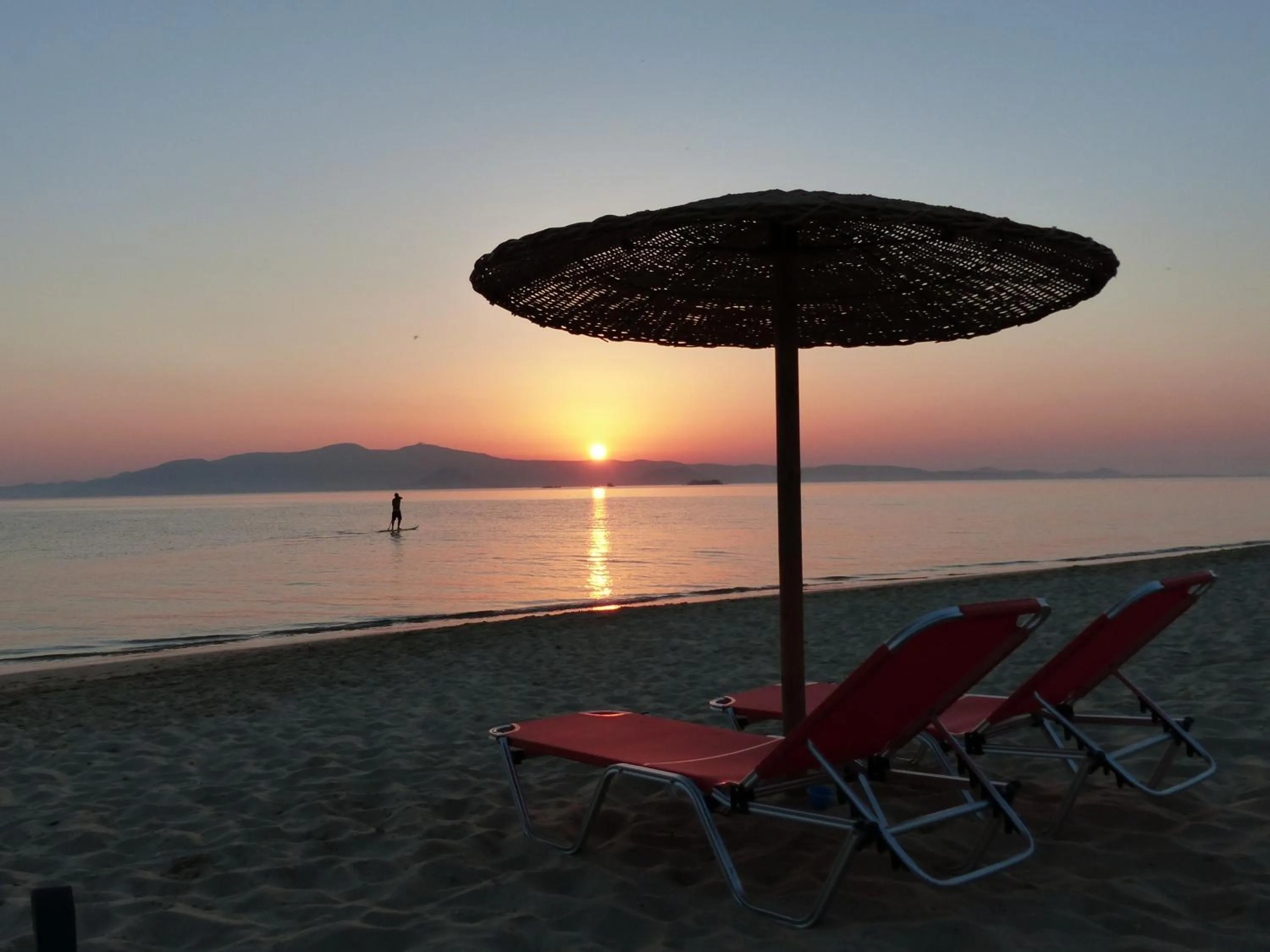Summer in Evriali Beachfront