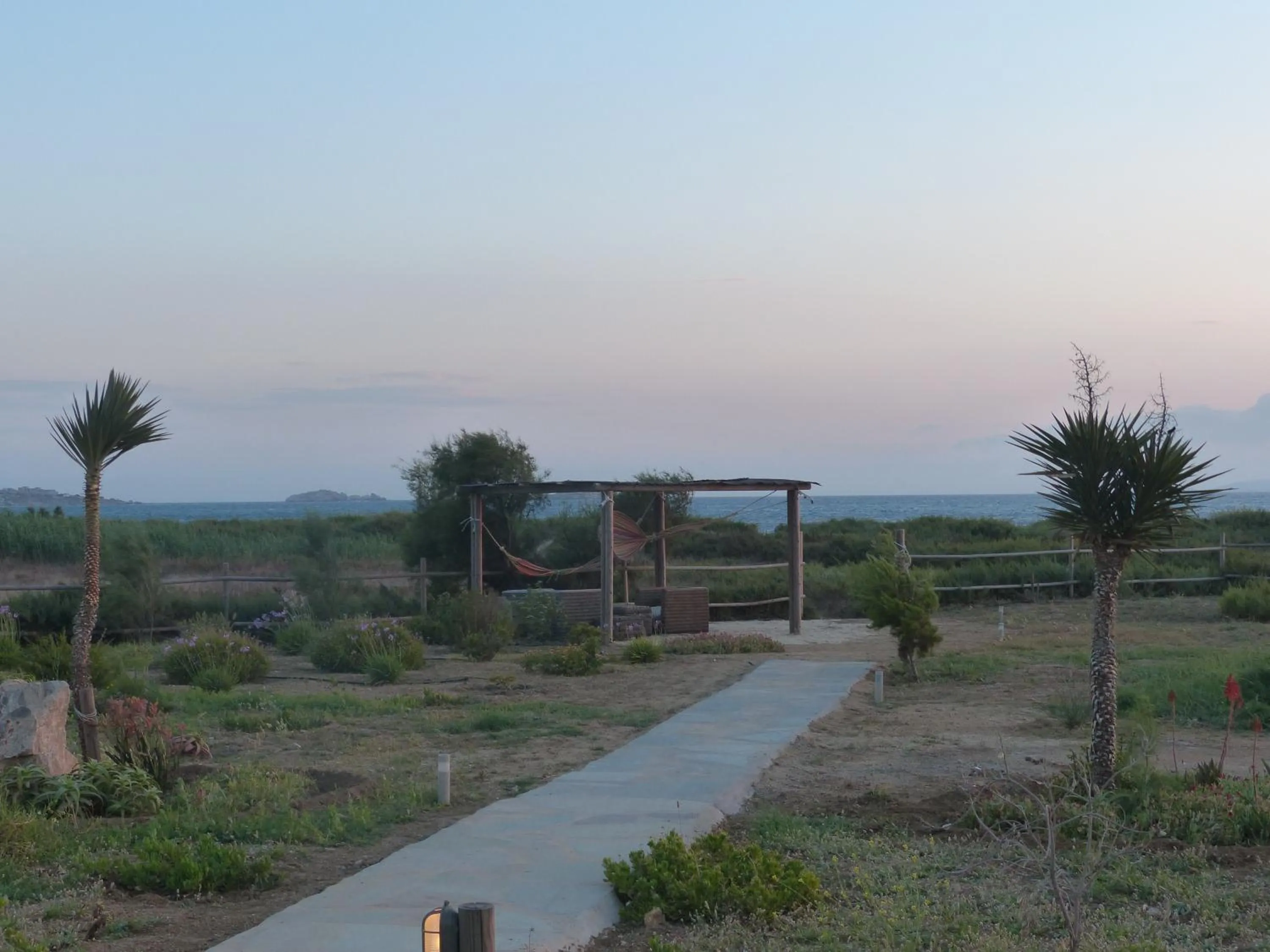 Natural landscape in Evriali Beachfront