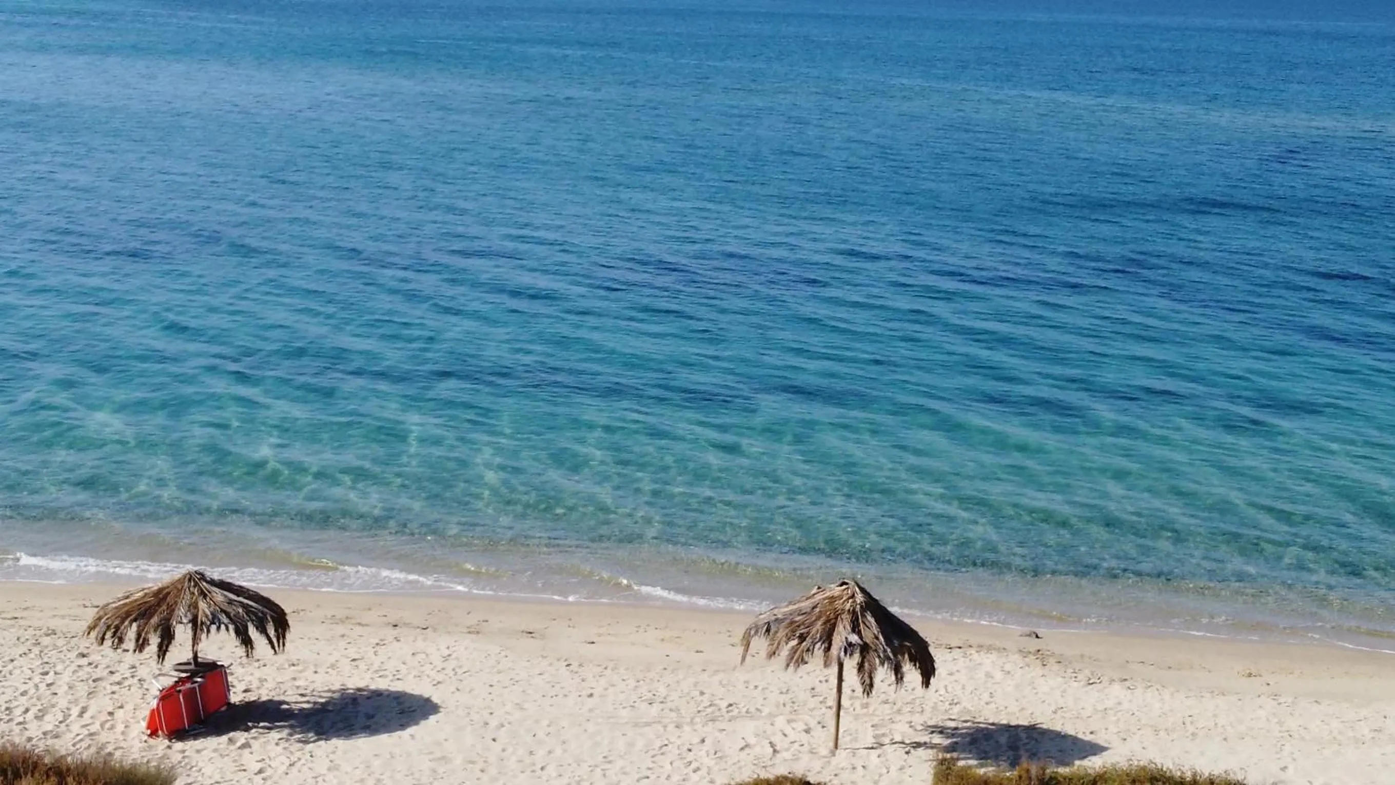 Beach in Evriali Beachfront