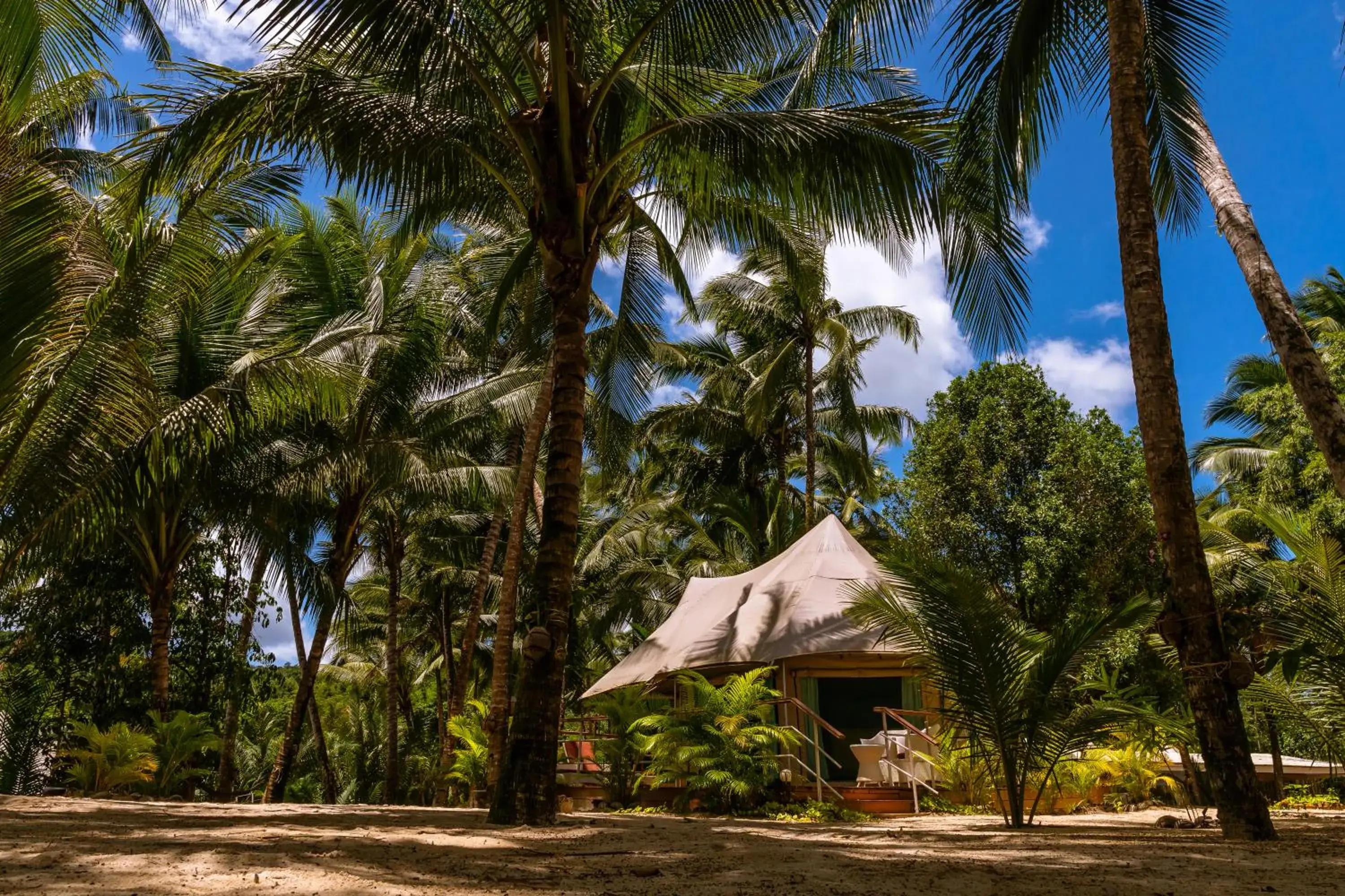 Garden view in Canvas & Orchids Retreat Garden view in Canvas & Orchids Retreat