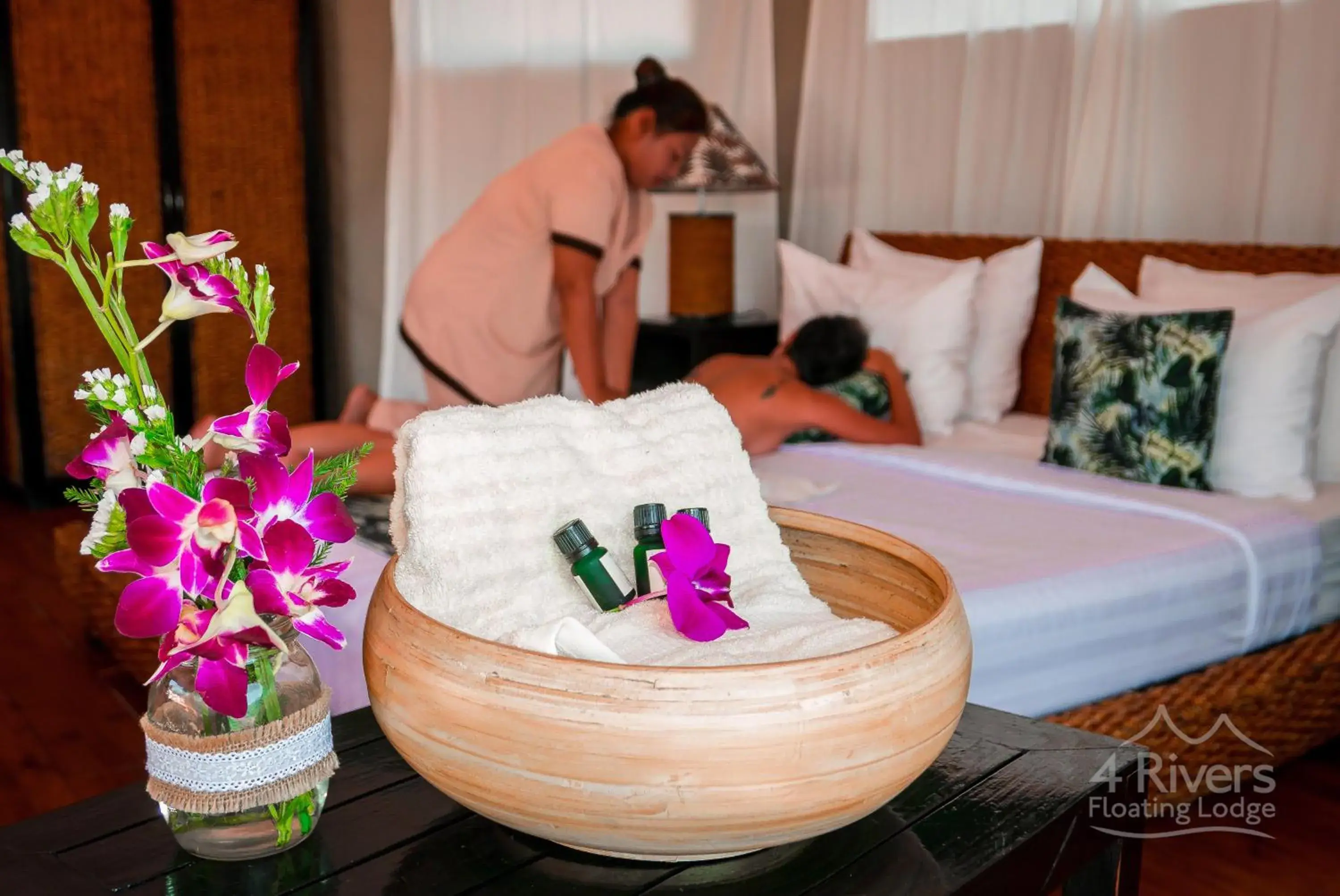 Massage, Bed in Canvas & Orchids Retreat Massage, Bed in Canvas & Orchids Retreat