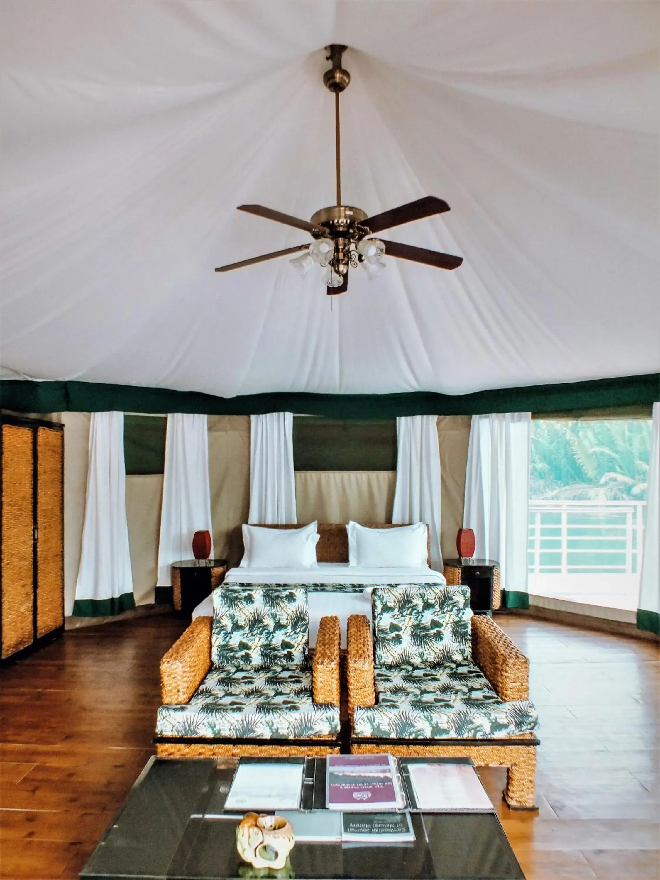 Living room, Bed in Canvas & Orchids Retreat Living room, Bed in Canvas & Orchids Retreat