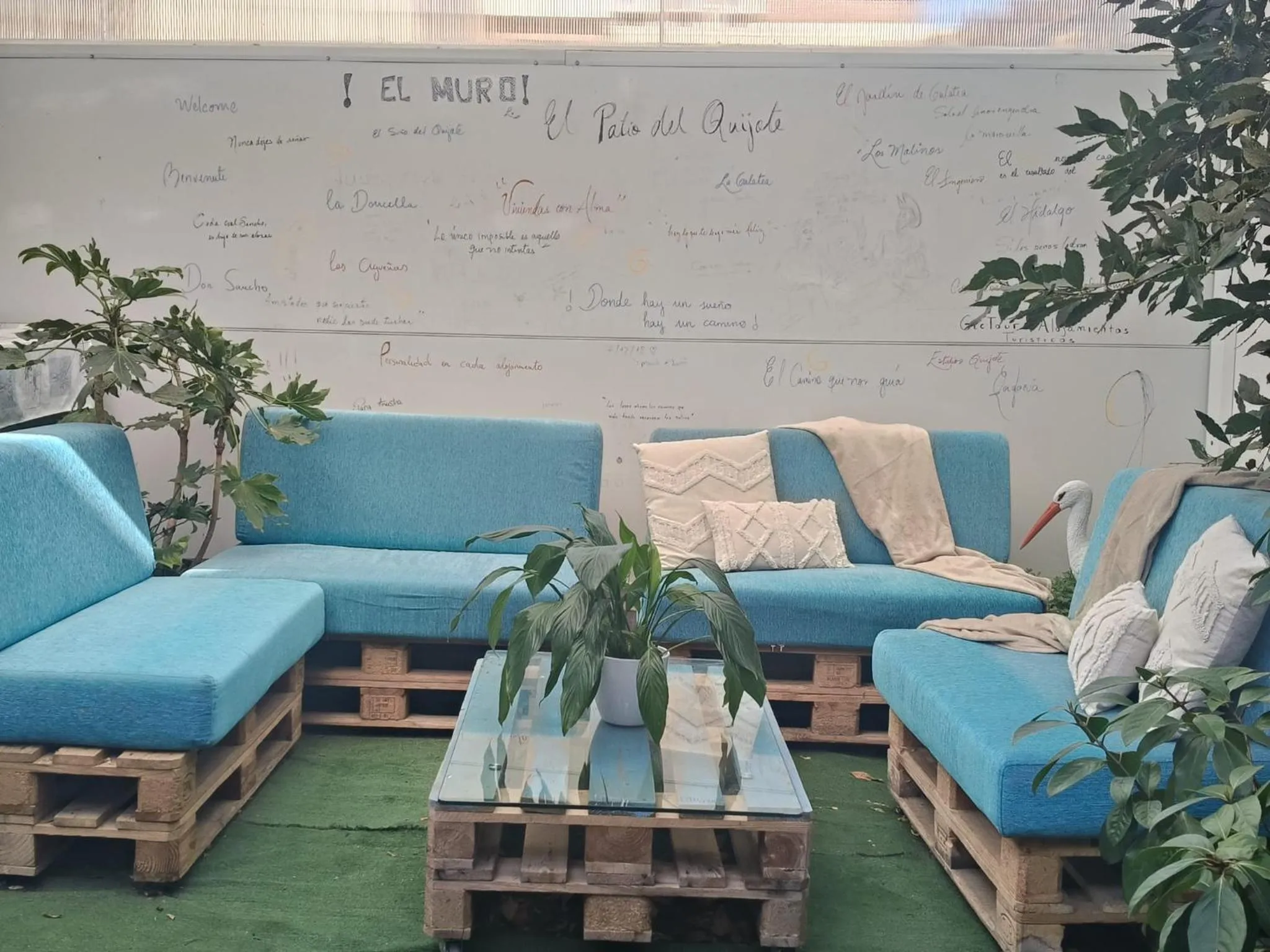 Patio in Casa de Huéspedes con encanto El Sueño del Quijote