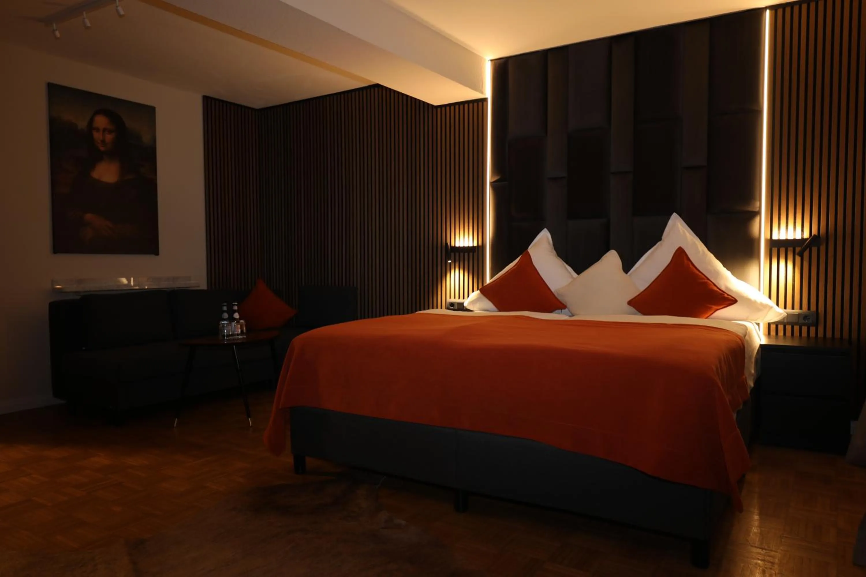 Bed in Hotel van Bebber
