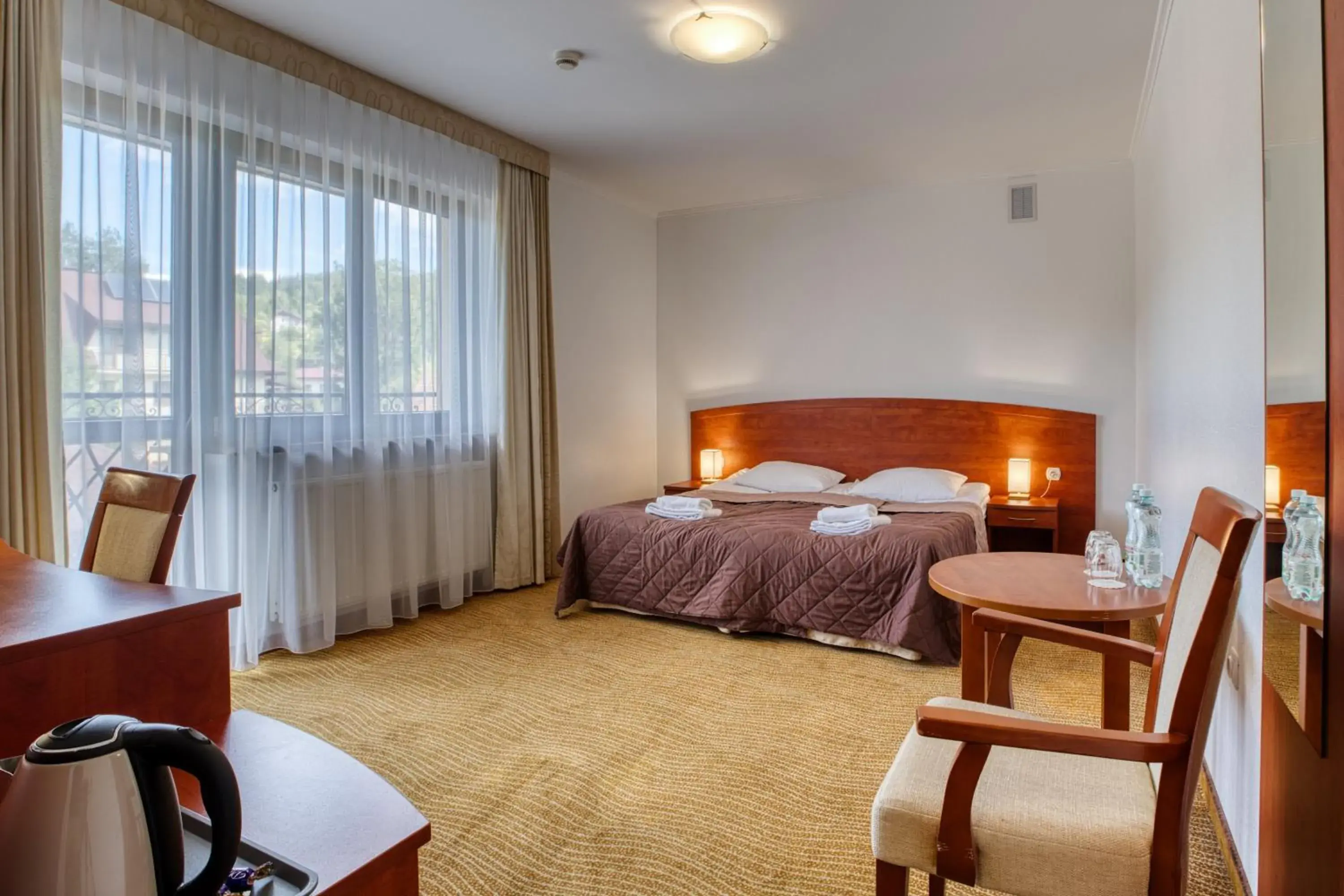 Premium Twin Room in Hotel Muszyna Premium Twin Room in Hotel Muszyna