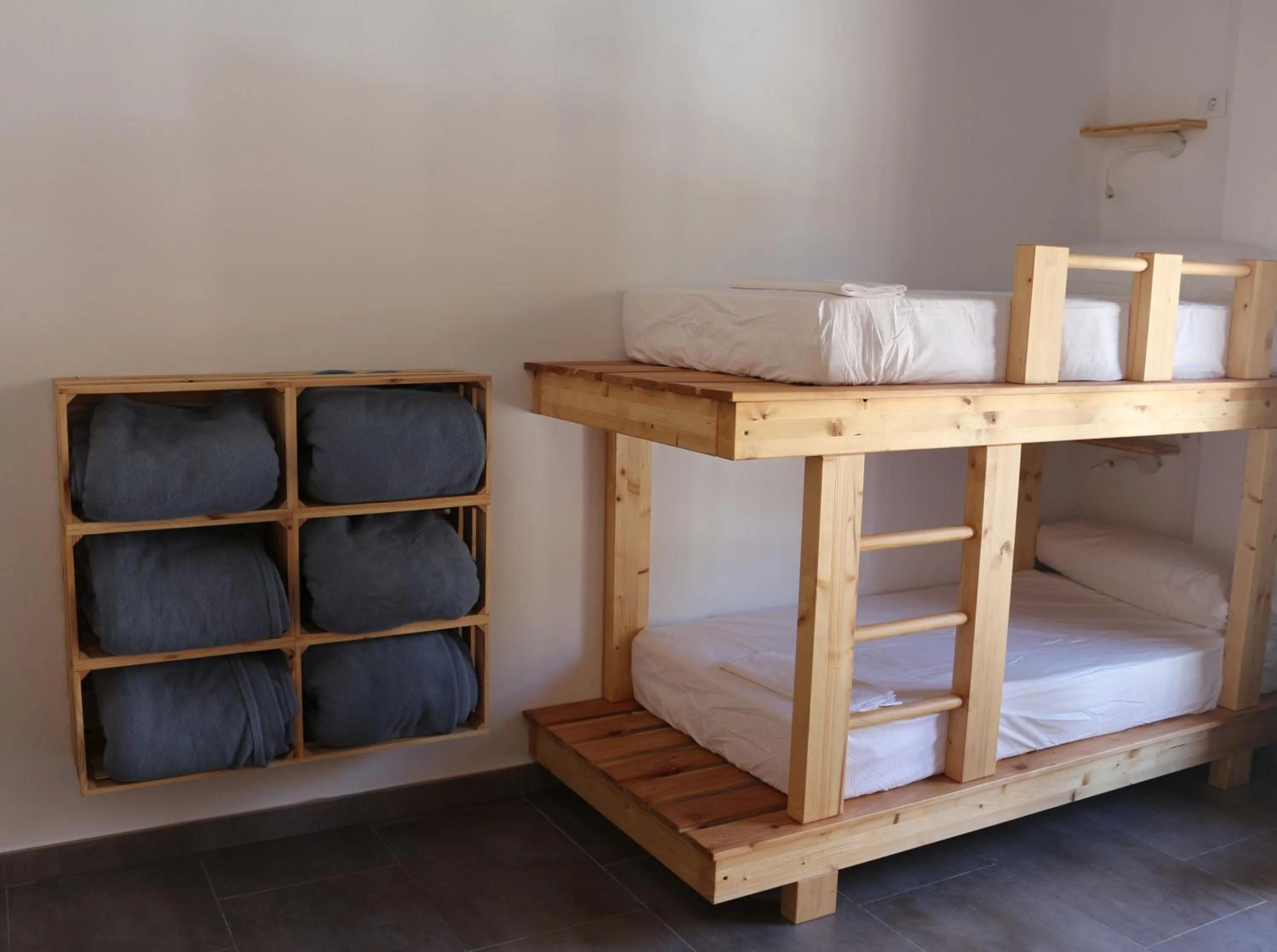 Decorative detail, Bed in Alberg Cal Manel