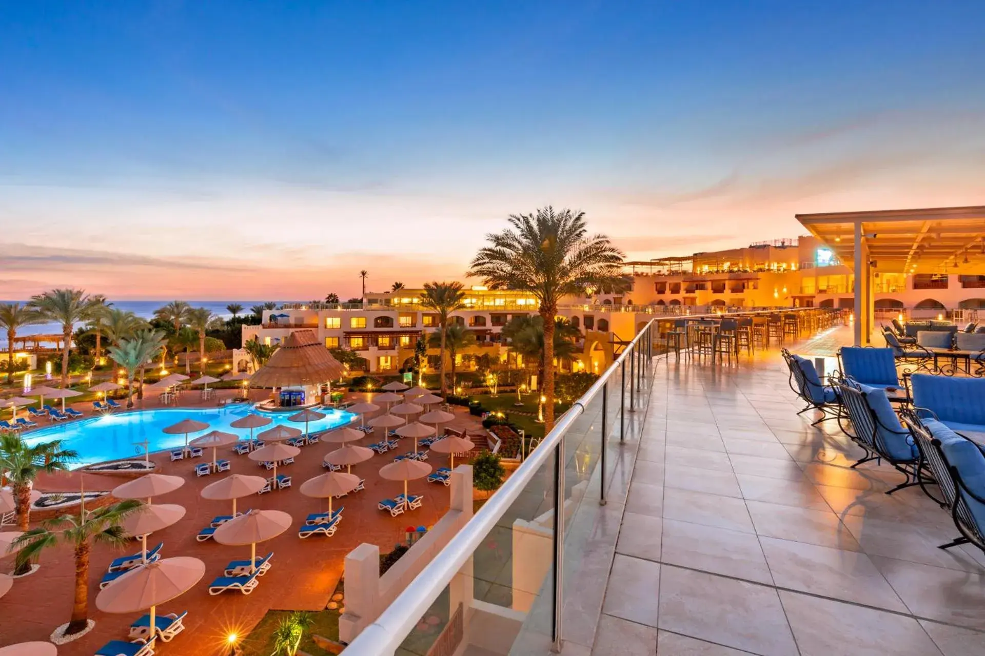 Balcony/Terrace in Pickalbatros Royal Grand Sharm - Adults Friendly 16 Years Plus