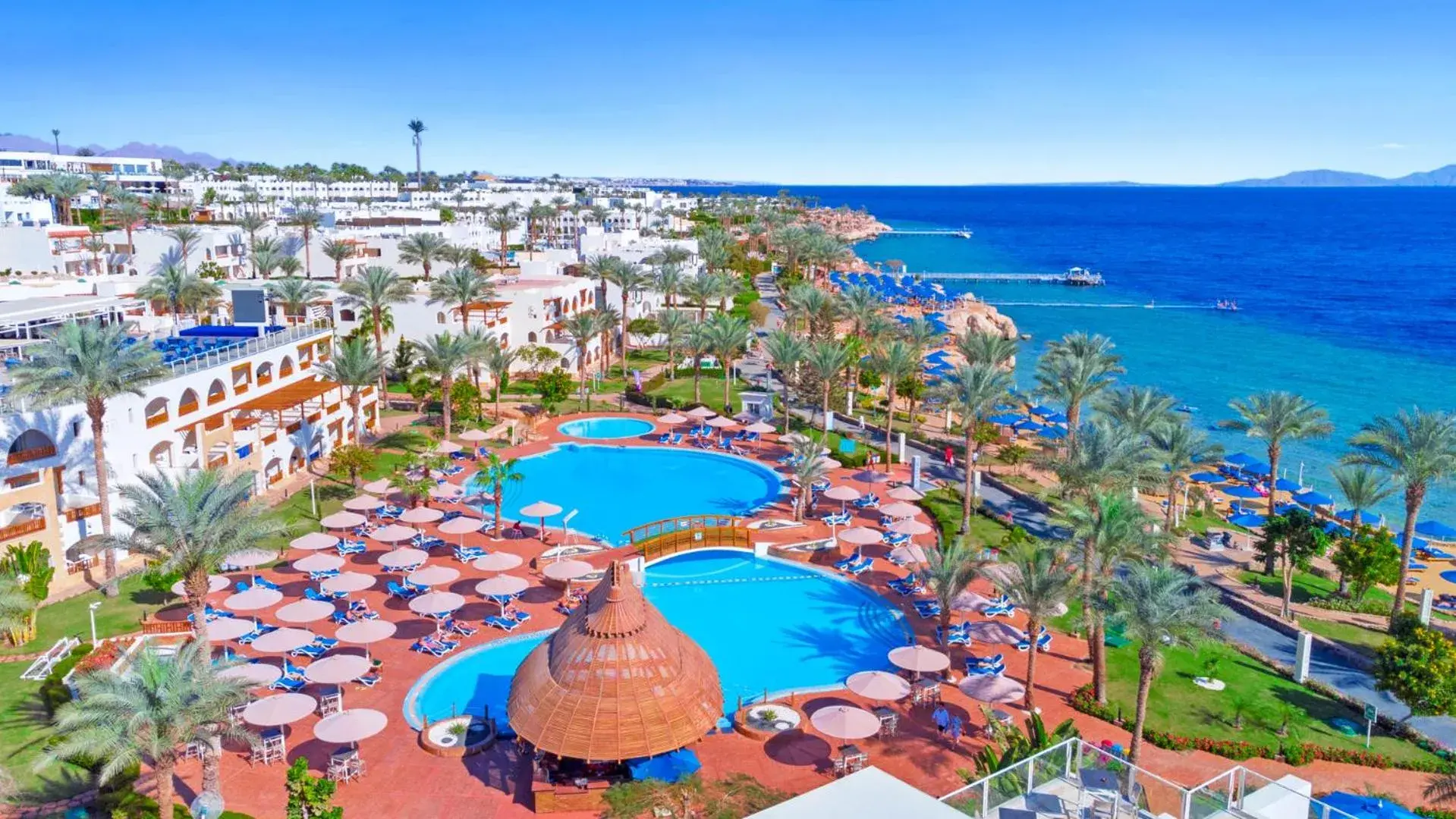 Bird's eye view, Pool View in Pickalbatros Royal Grand Sharm - Adults Friendly 16 Years Plus