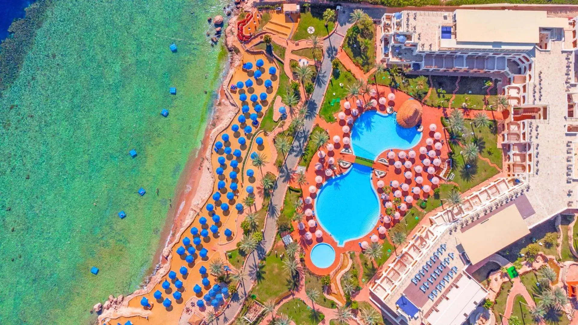 Bird's eye view, Bird's-eye View in Pickalbatros Royal Grand Sharm - Adults Friendly 16 Years Plus