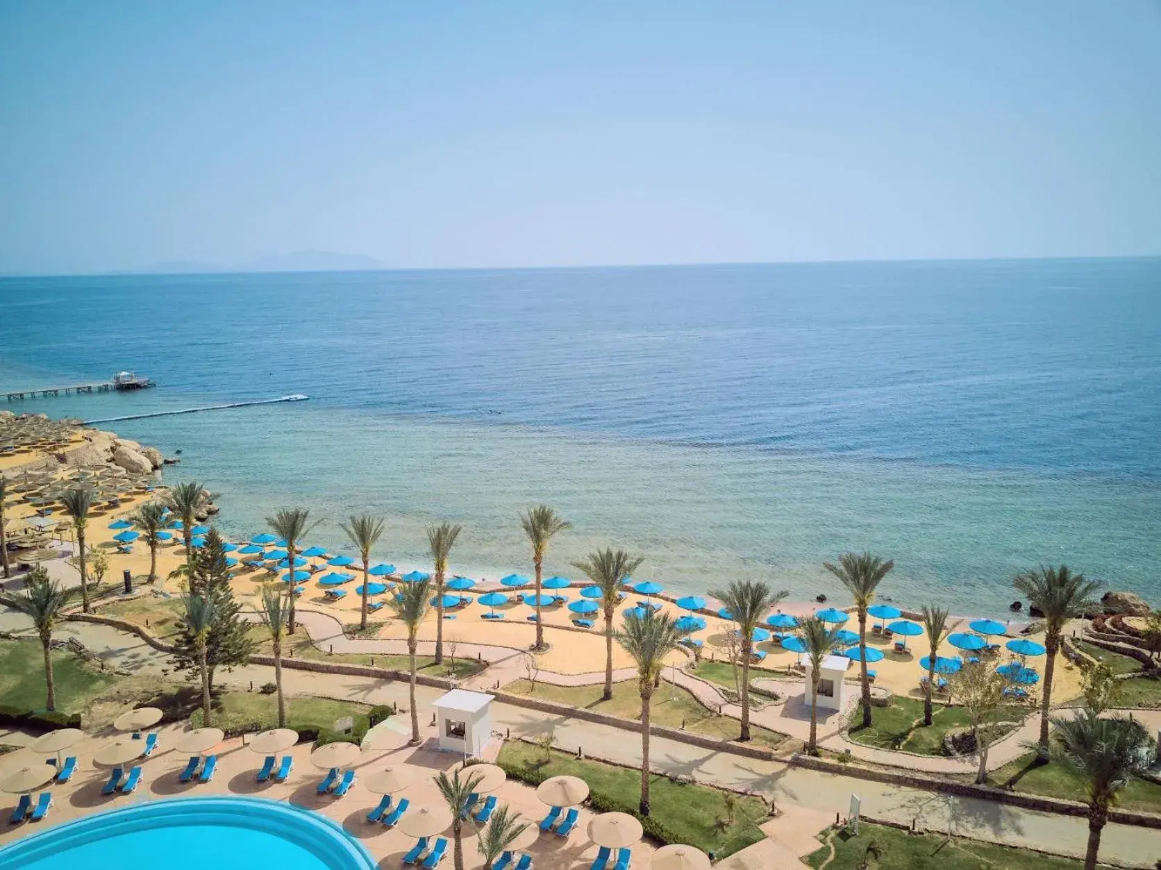 Beach, Sea View in Pickalbatros Royal Grand Sharm - Adults Friendly 16 Years Plus