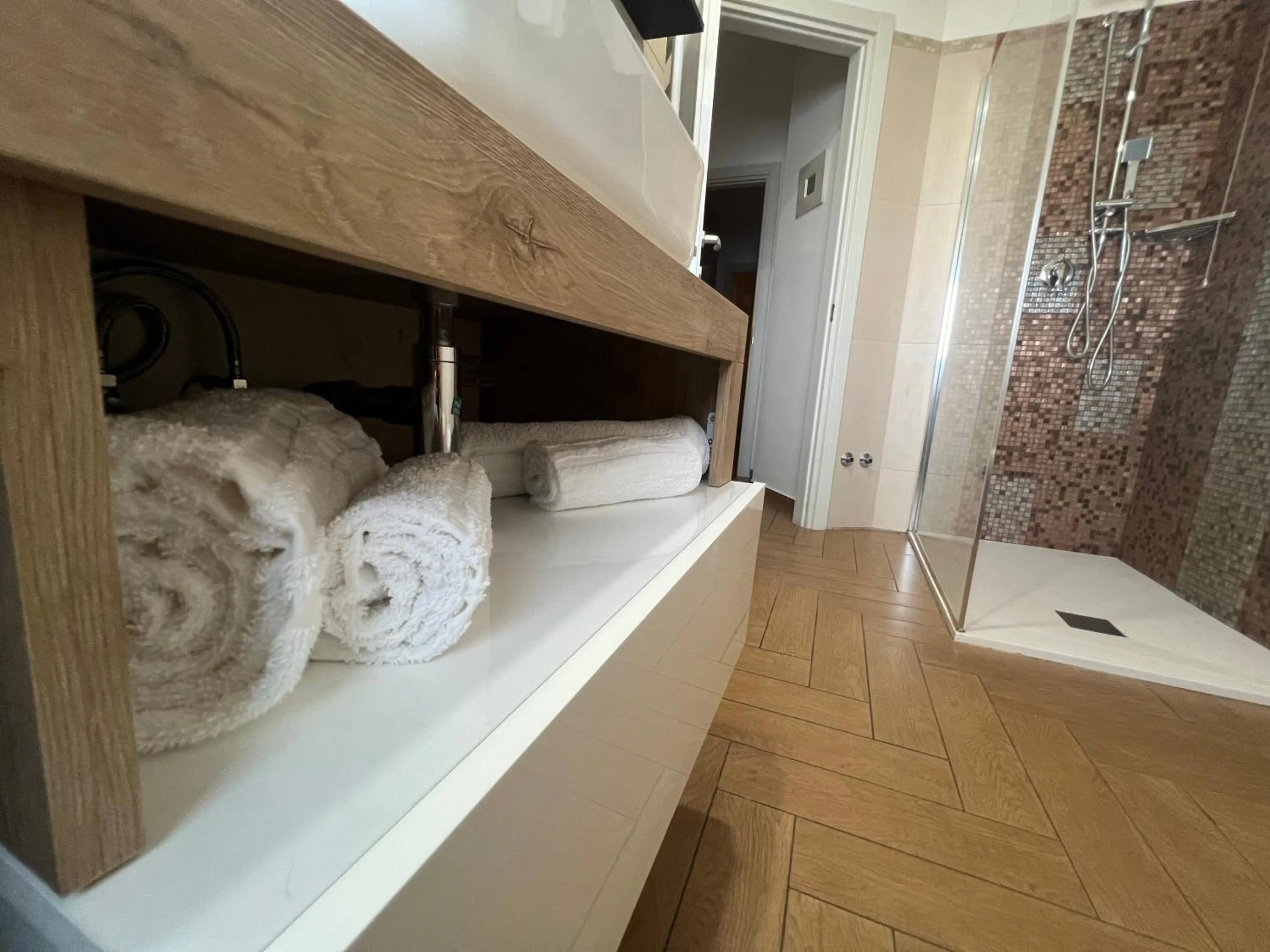 Bathroom in B&B Palazzo del Toro