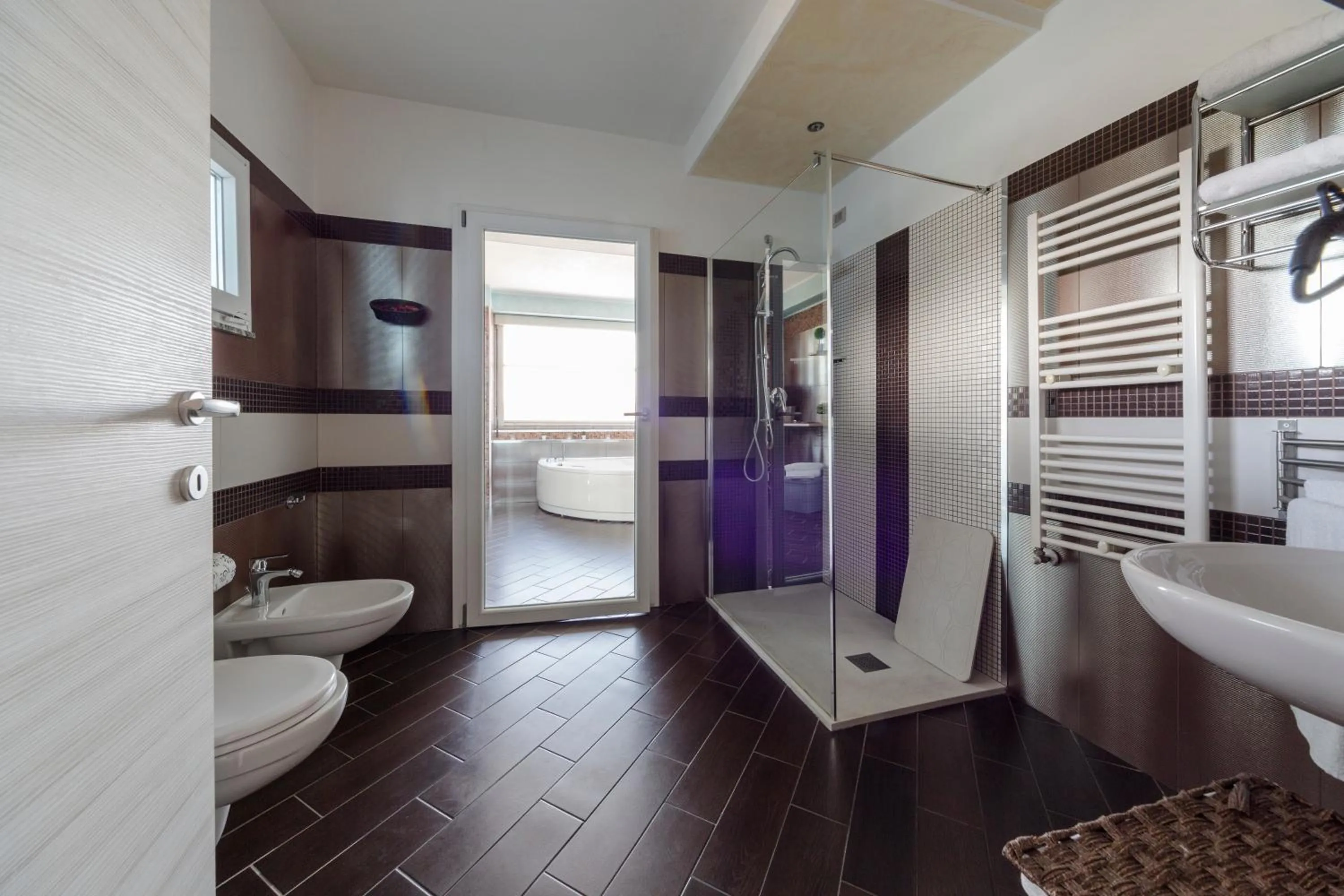 Shower in B&B Palazzo del Toro