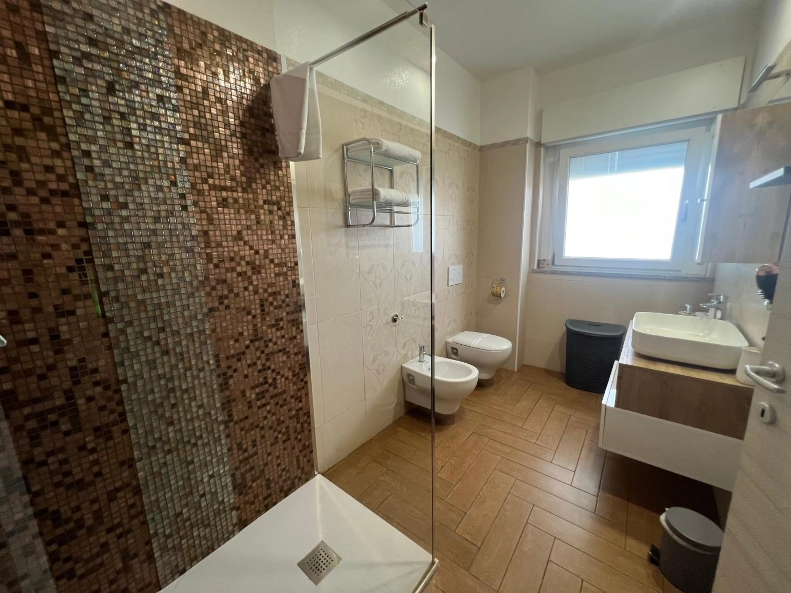 Shower in B&B Palazzo del Toro