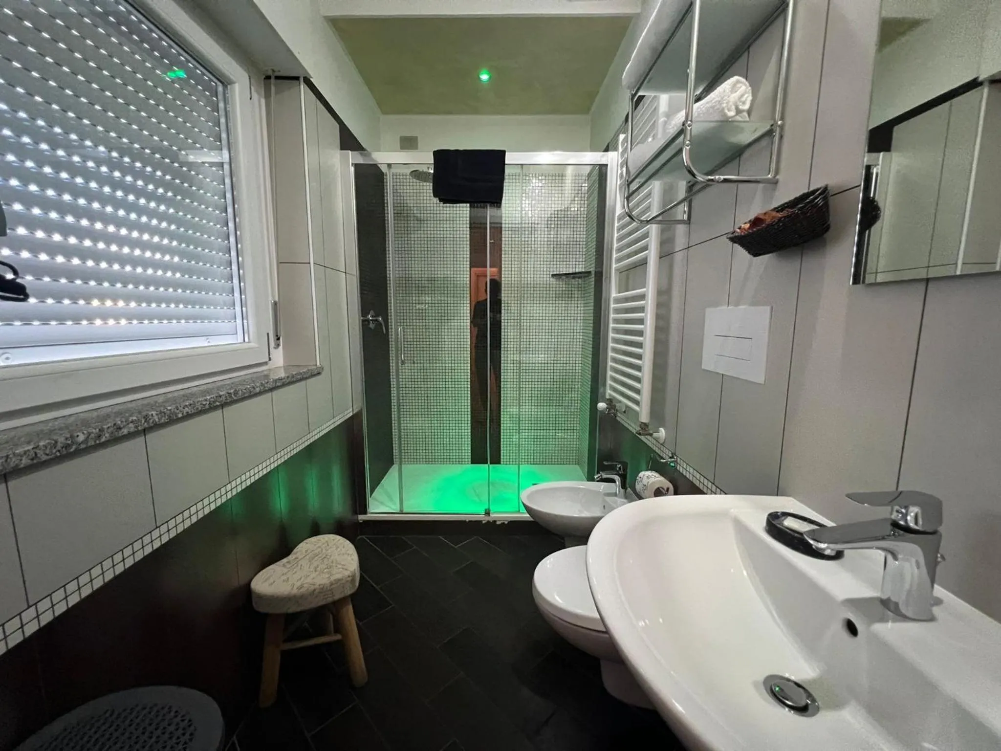 Shower in B&B Palazzo del Toro