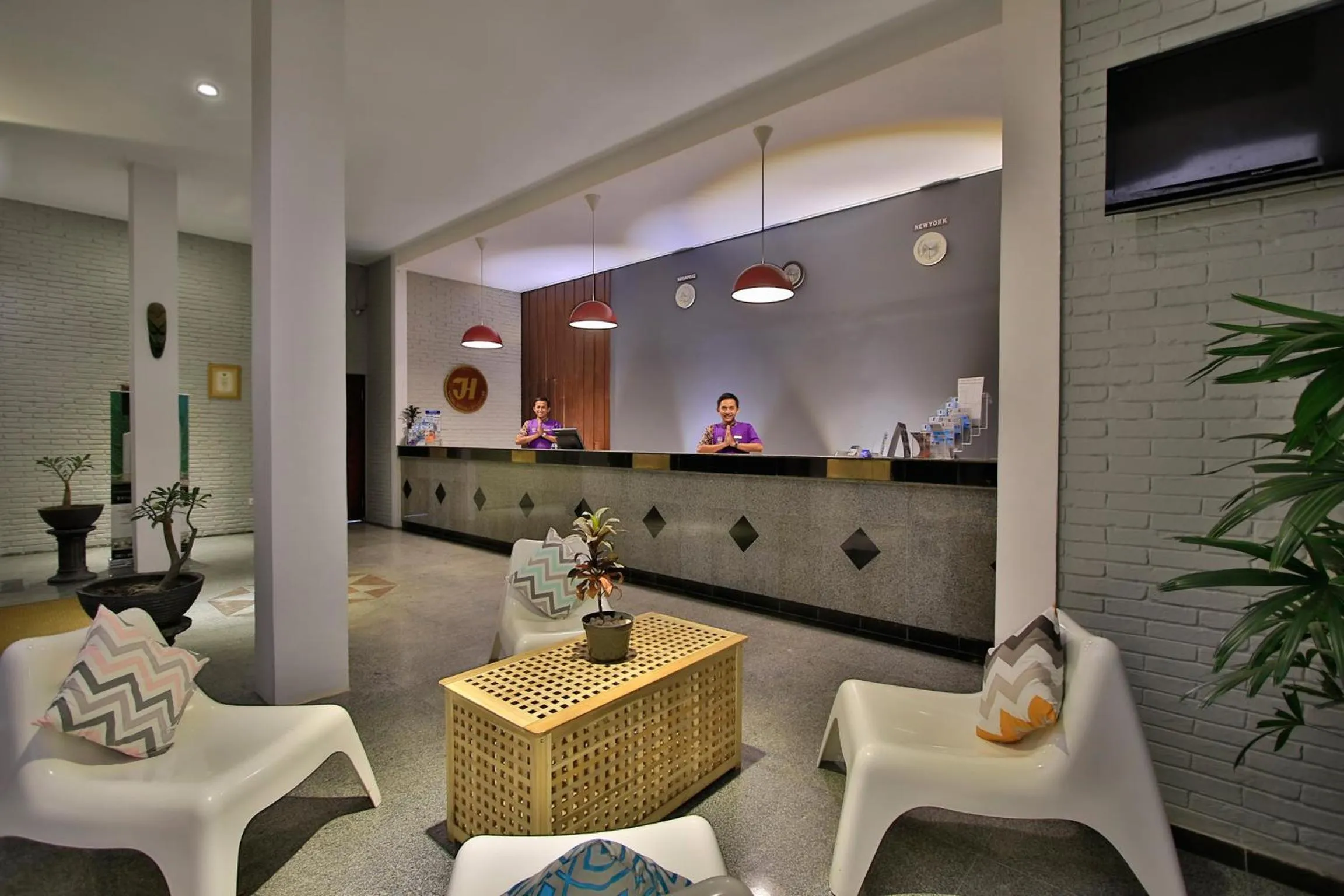 Lobby or reception in The Jayakarta Anyer