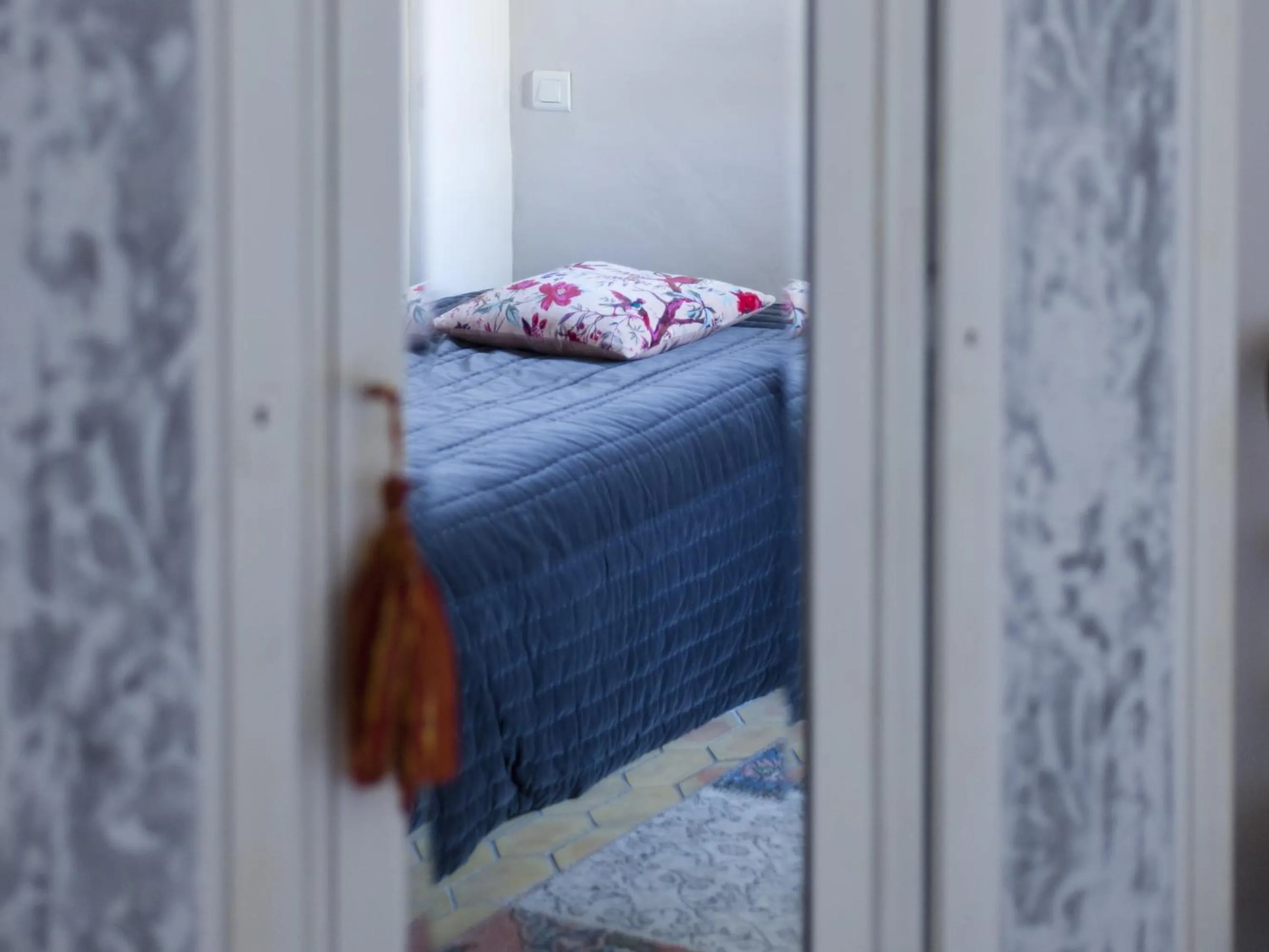 Bedroom, Bed in Chambre D'hôte La Beaudine