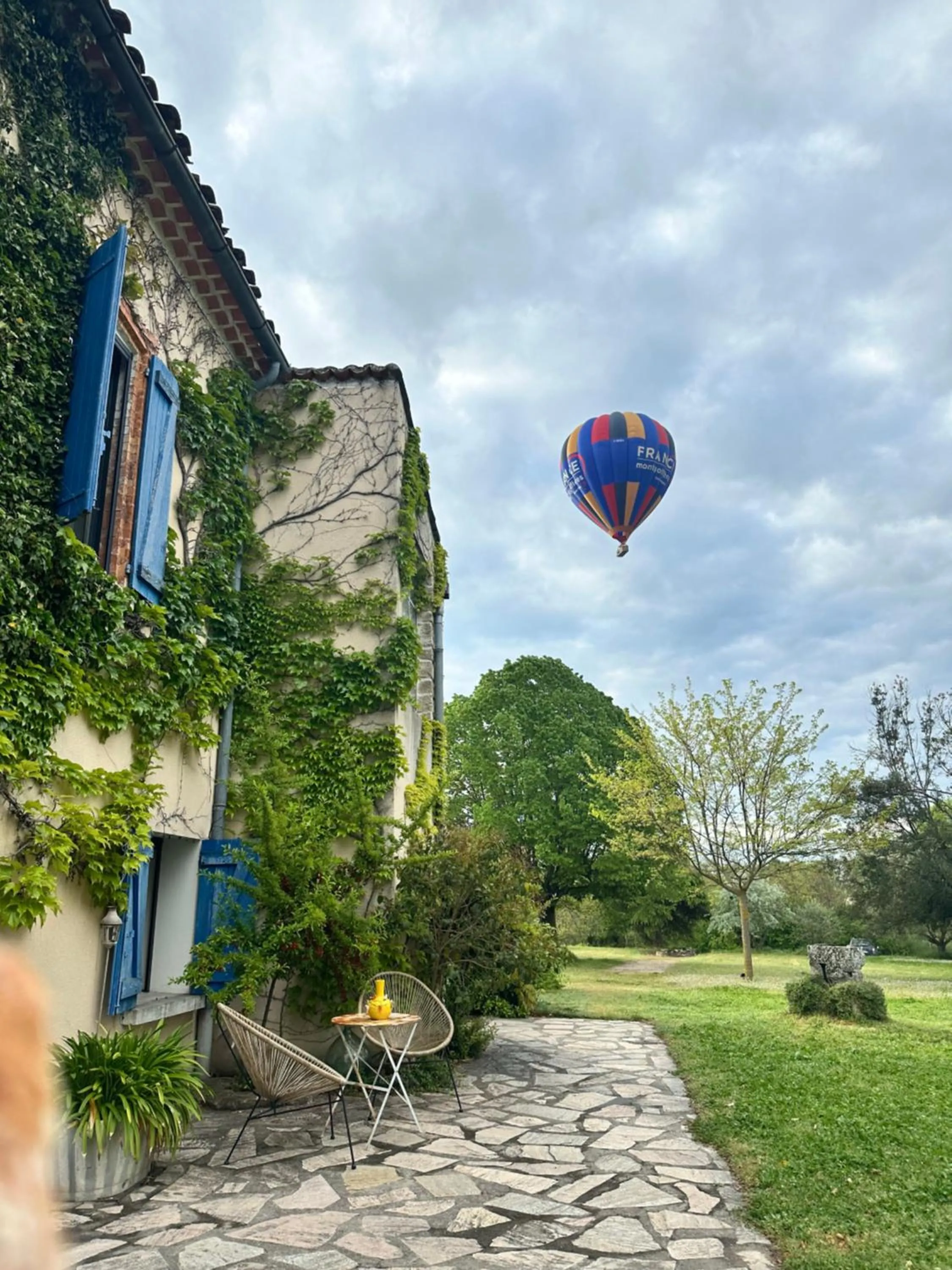 Garden in Chambre D'hôte La Beaudine