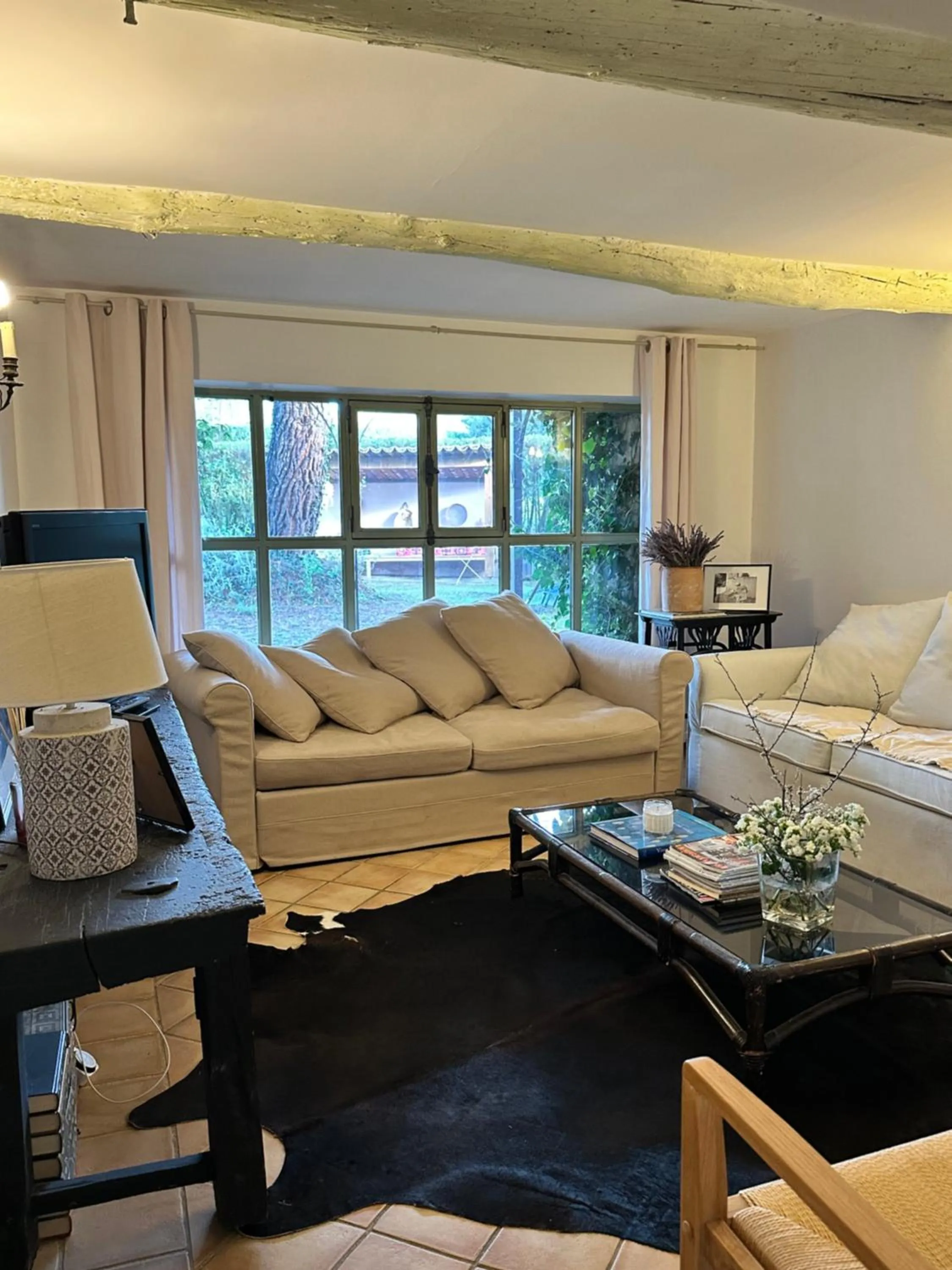 Seating area in Chambre D'hôte La Beaudine