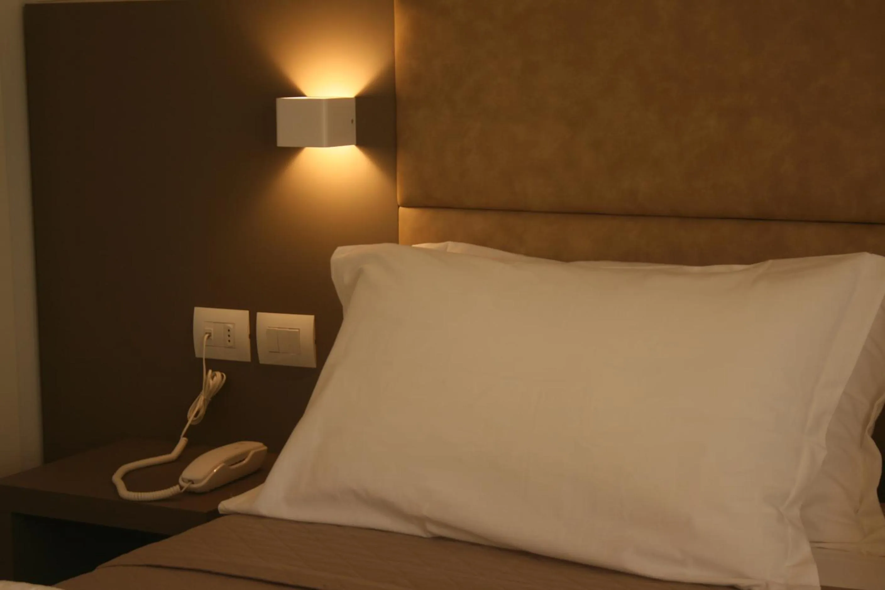 Decorative detail, Bed in International Hotel Dakar