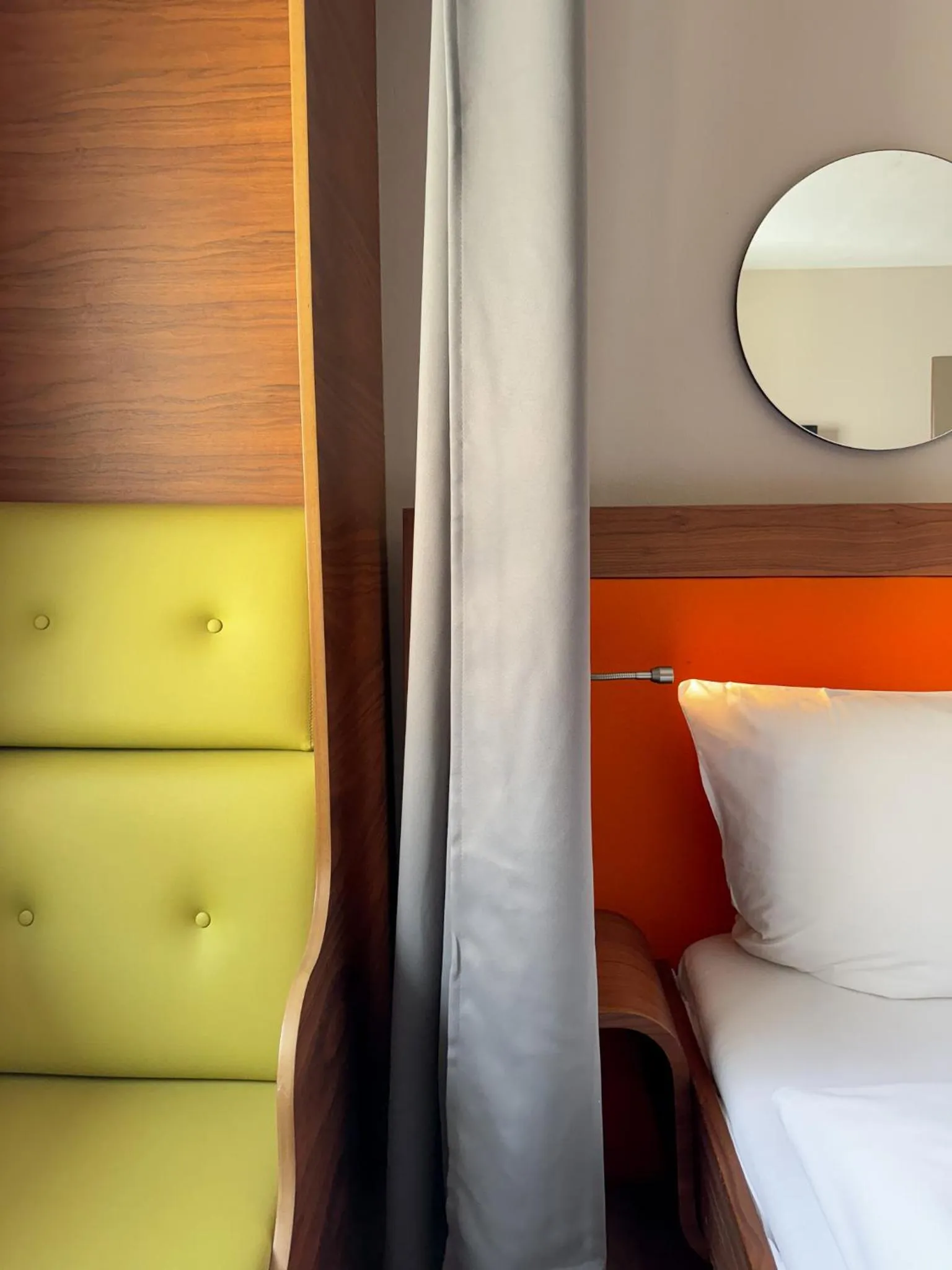 Decorative detail, Bed in Hotel Sendlinger Tor