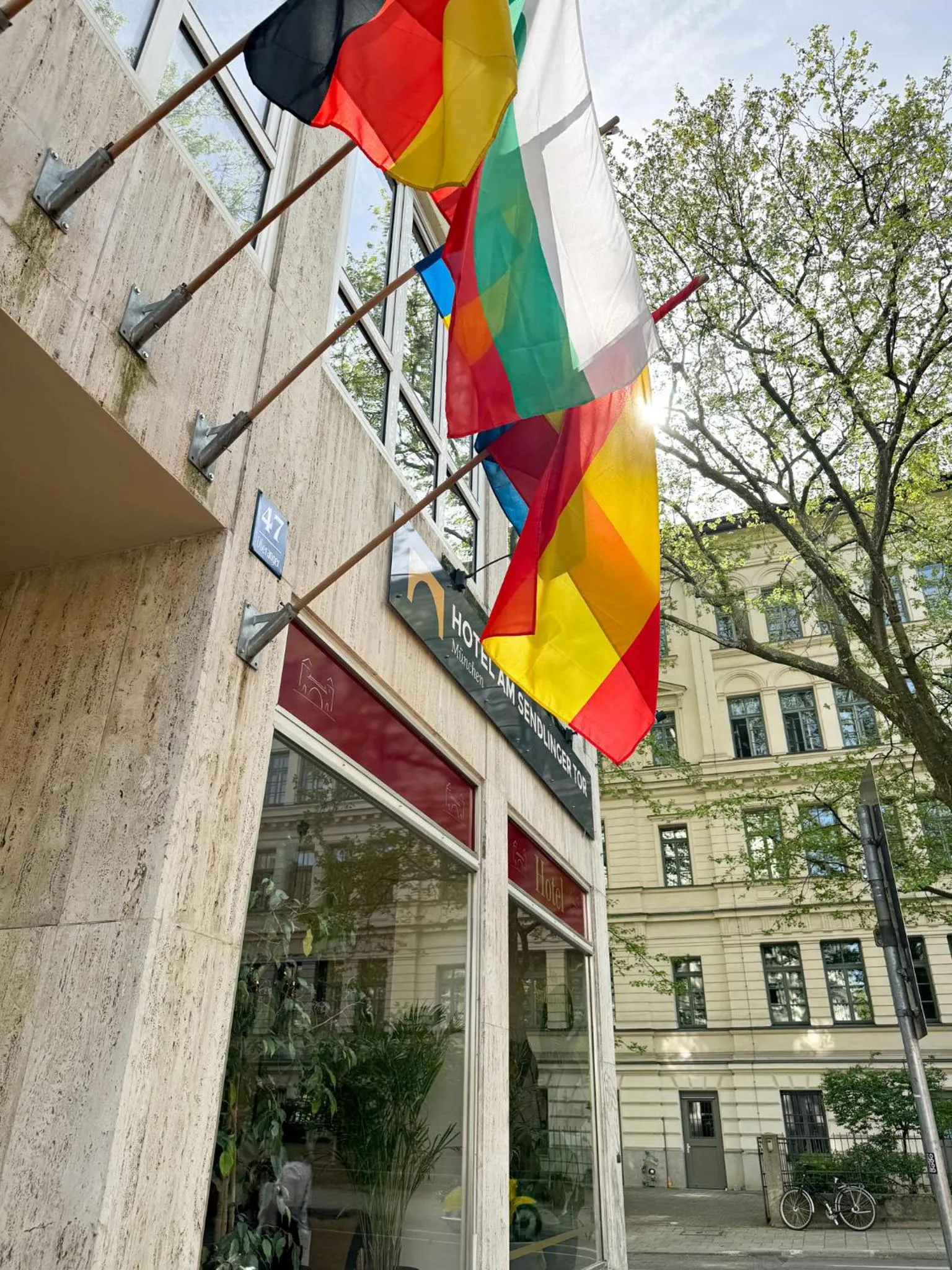 Property building in Hotel Sendlinger Tor