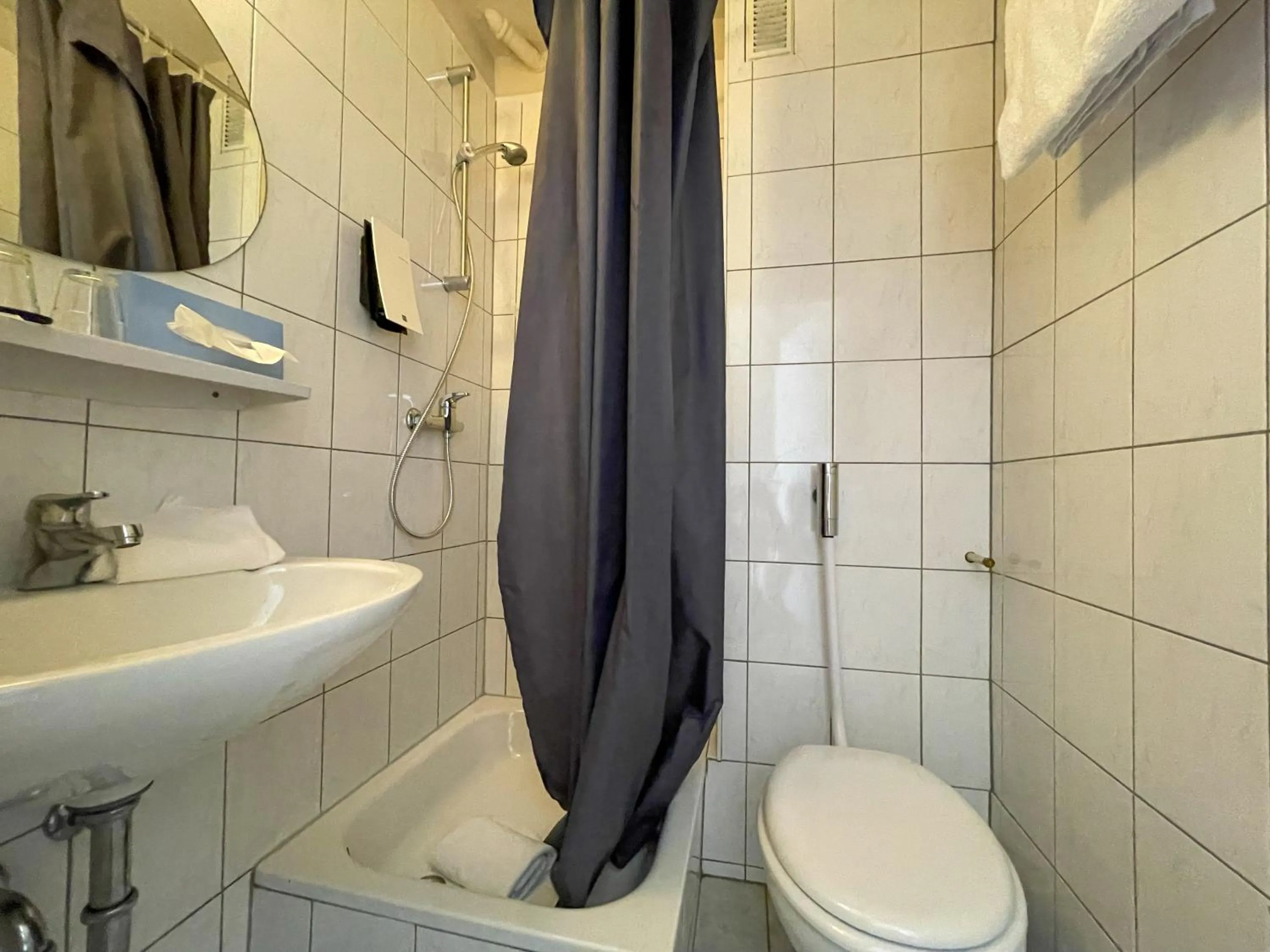 Shower in Hotel Sendlinger Tor