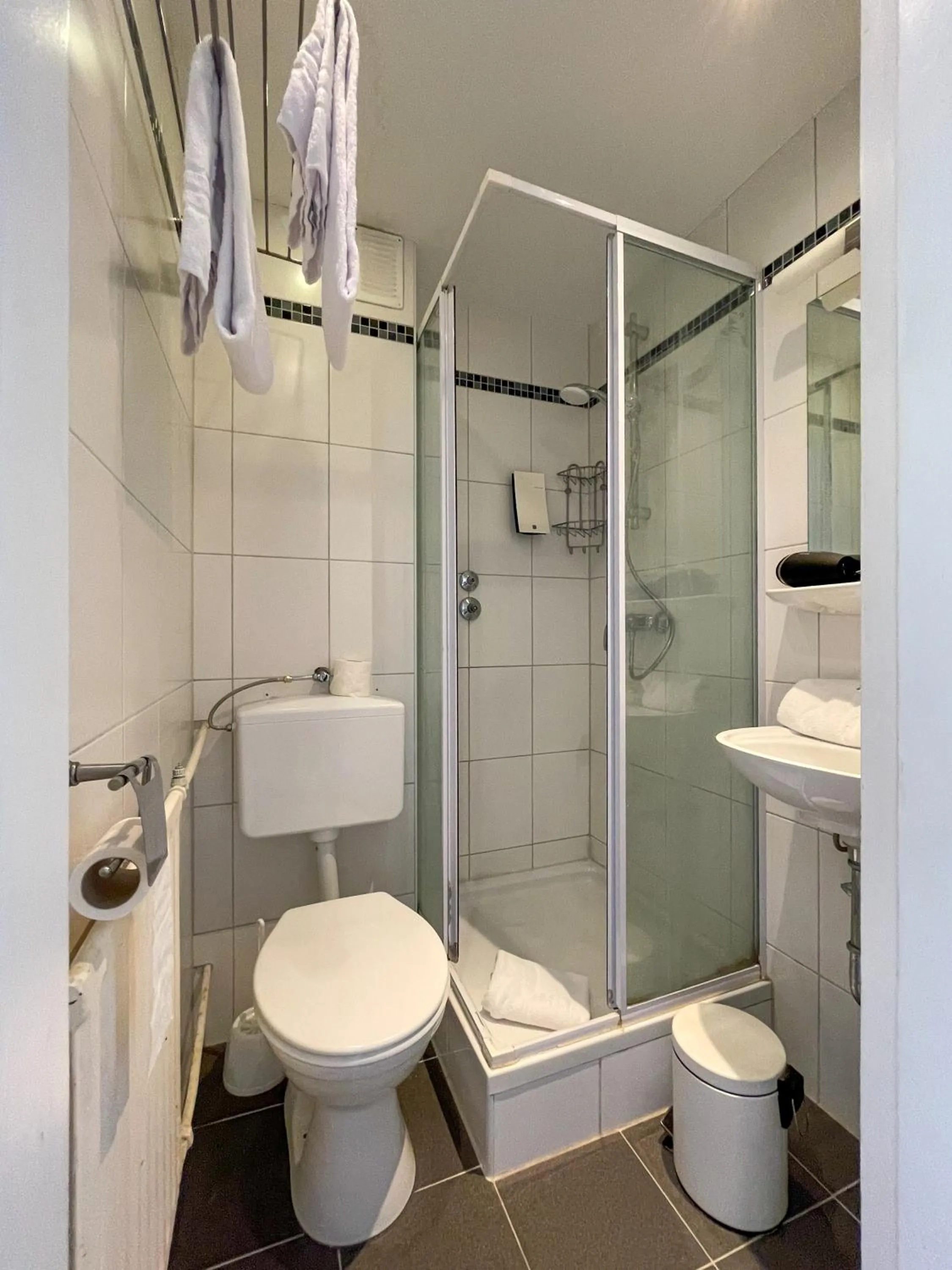 Bathroom in Hotel Sendlinger Tor