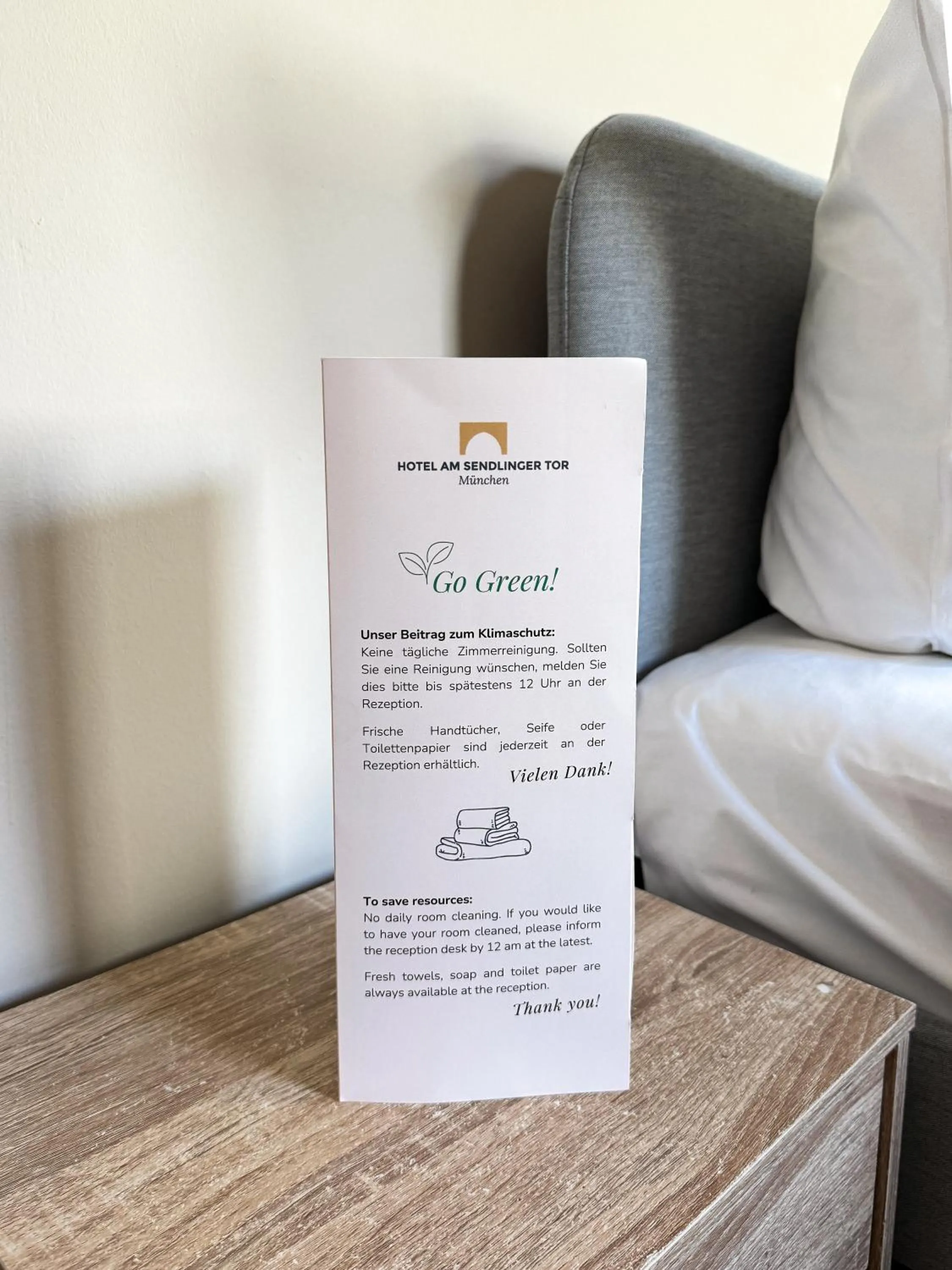 Decorative detail in Hotel Sendlinger Tor