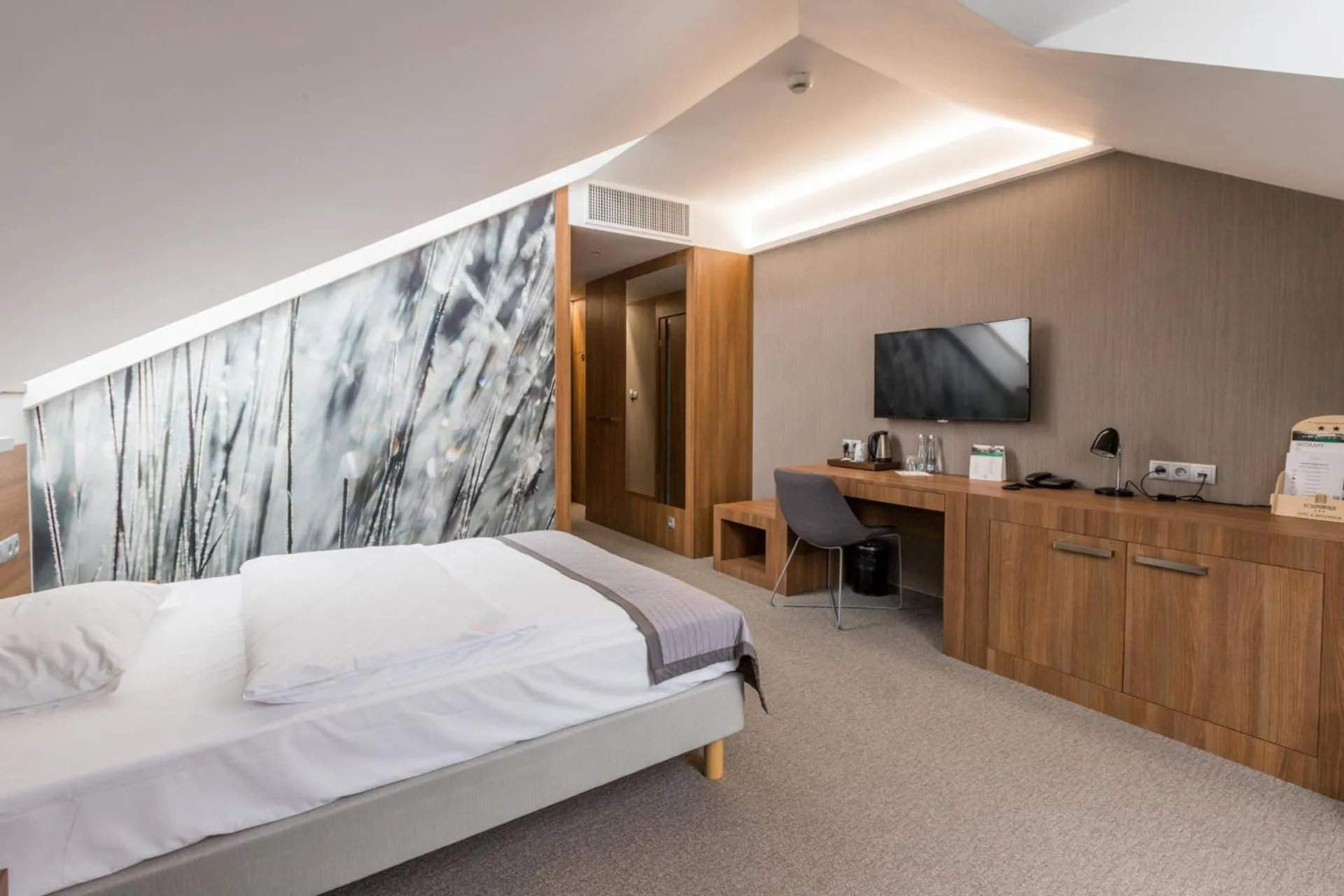 Bed in Kolumna Park Hotel