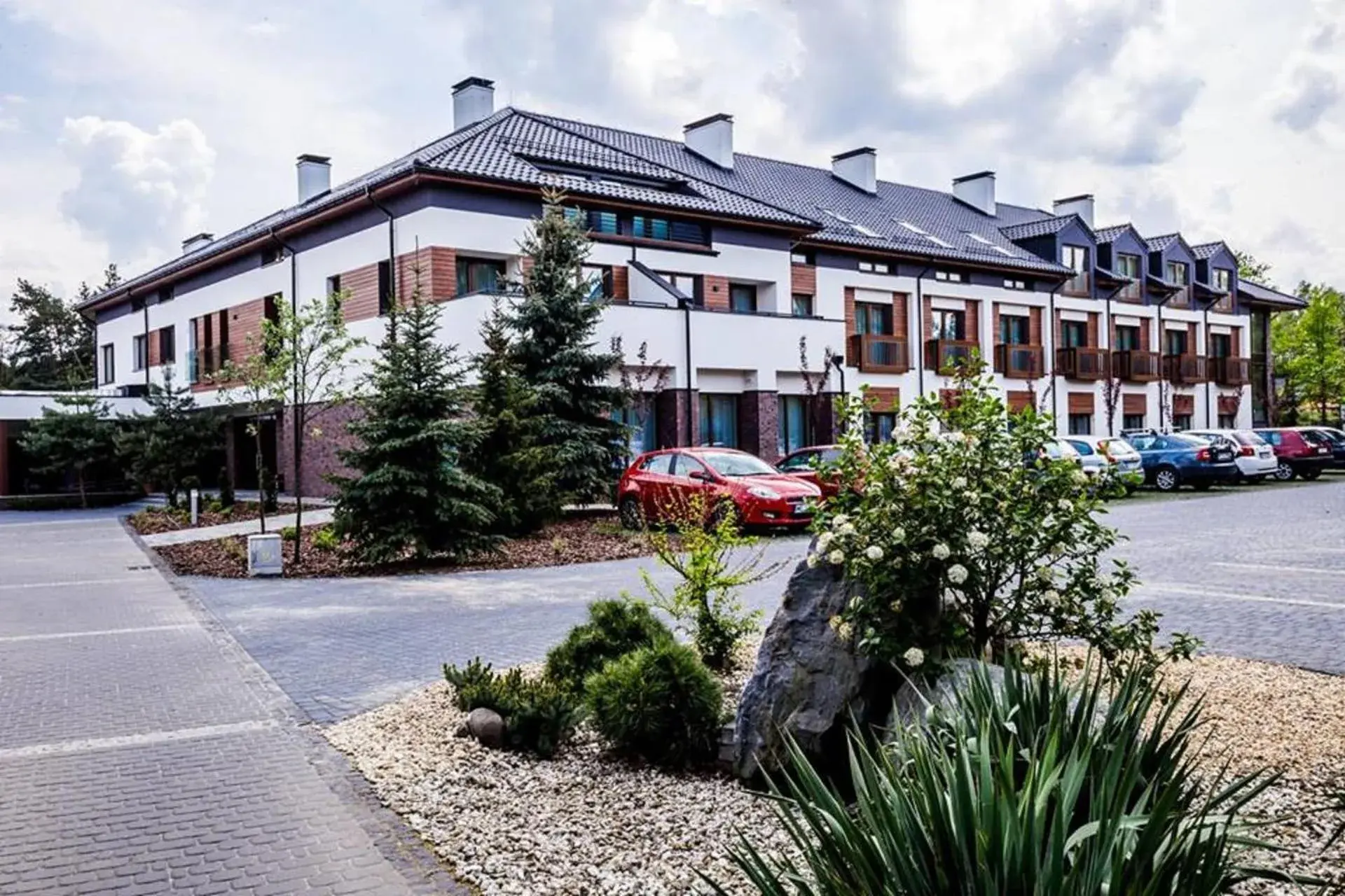 Property building in Kolumna Park Hotel Property building in Kolumna Park Hotel